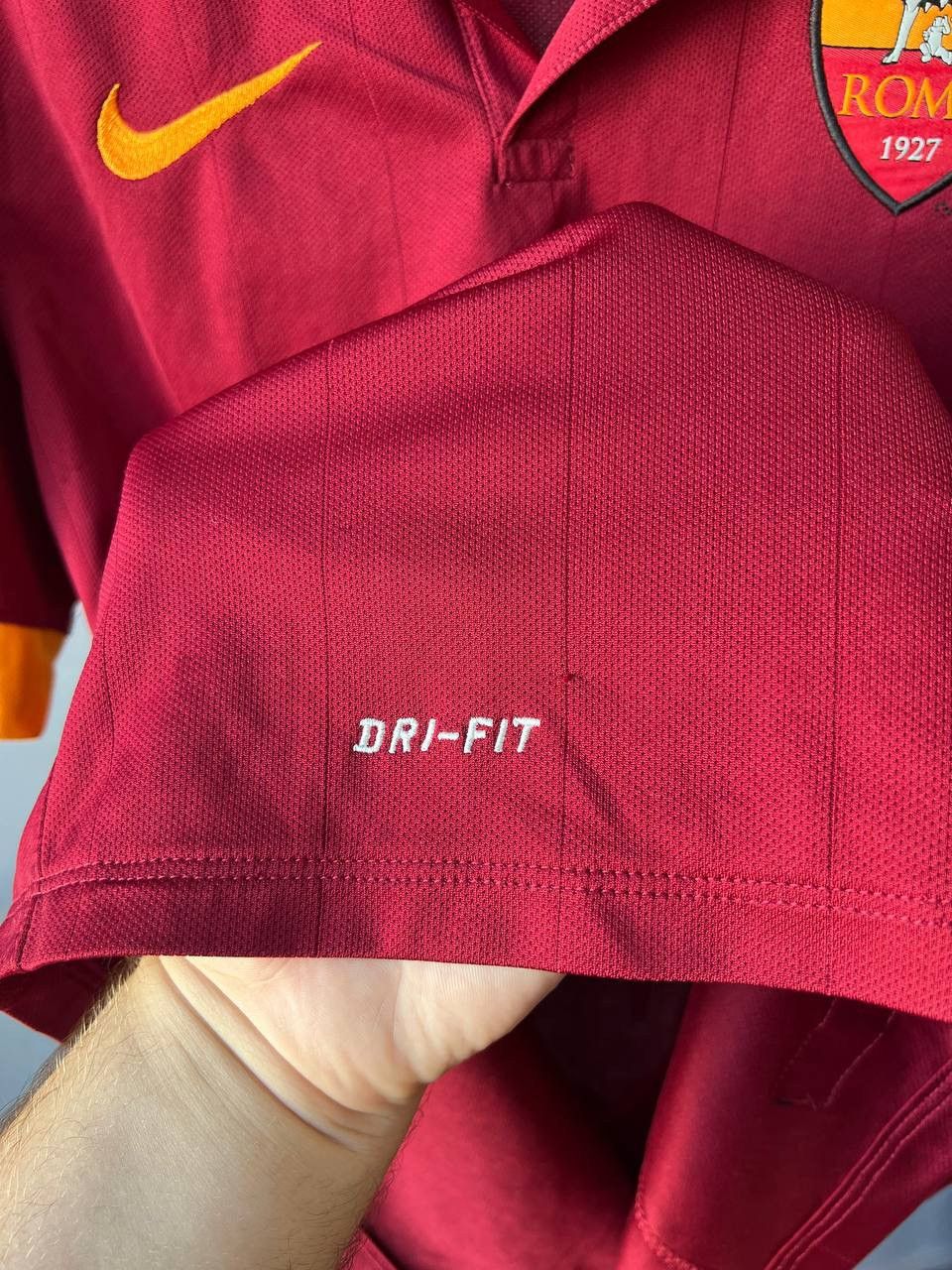 Nike 2014/15 AS ROMA HOME SOCCER JERSEY FOOTBALL SHIRT NIKE RARE Size US S / EU 44-46 / 1 - 11 Thumbnail
