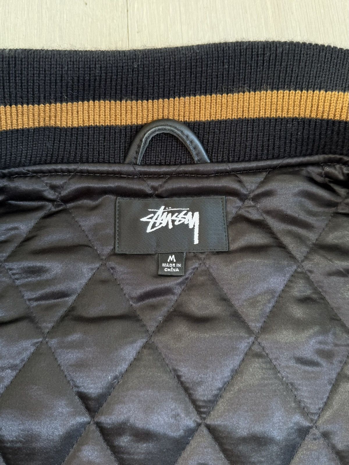 Stussy Stussy 40th Anniversary Leather Varsity Jacket Size US M / EU 48-50 / 2 - 9 Thumbnail