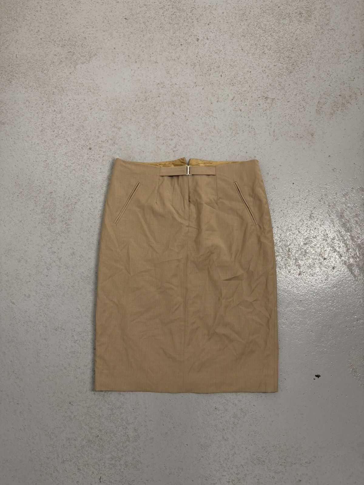 Maison Margiela Maison Margiela 3 Pockets Buckle Midi Skirt Size 32" / US 10 / IT 46 - 1 Thumbnail
