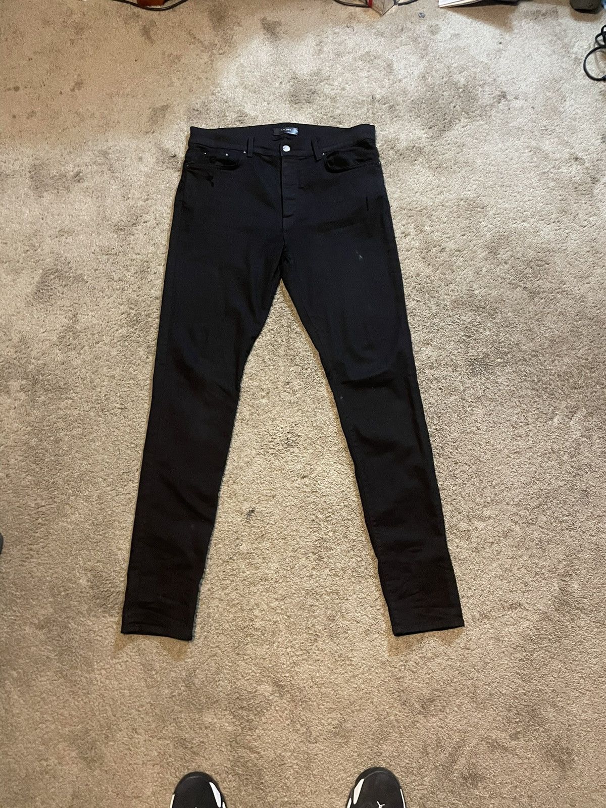 Amiri Sz 36 Black amiri jeans Size US 36 / EU 52 - 1 Thumbnail