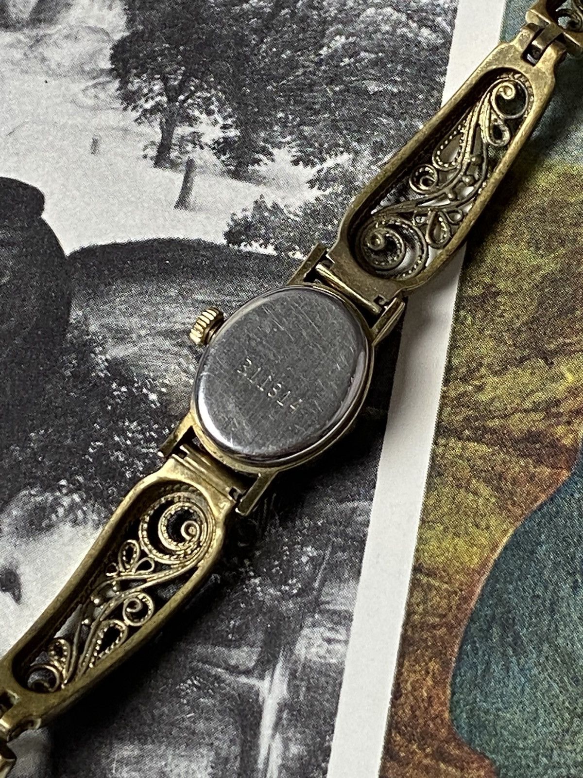 Vintage Rare Retro Chaika Watch Futuristic Avant Garde Filigree Size ONE SIZE - 6 Thumbnail