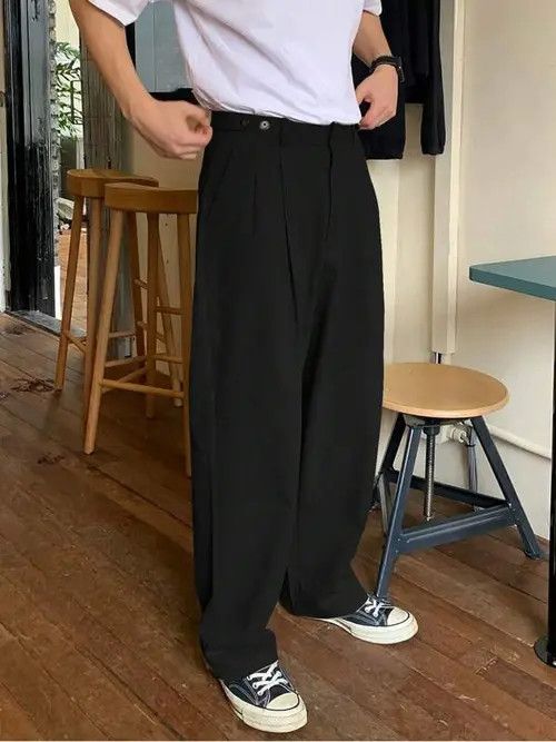 Japanese Brand Casual fit straight leg Pants Vacation Skate Size US 36 / EU 52 - 1 Thumbnail