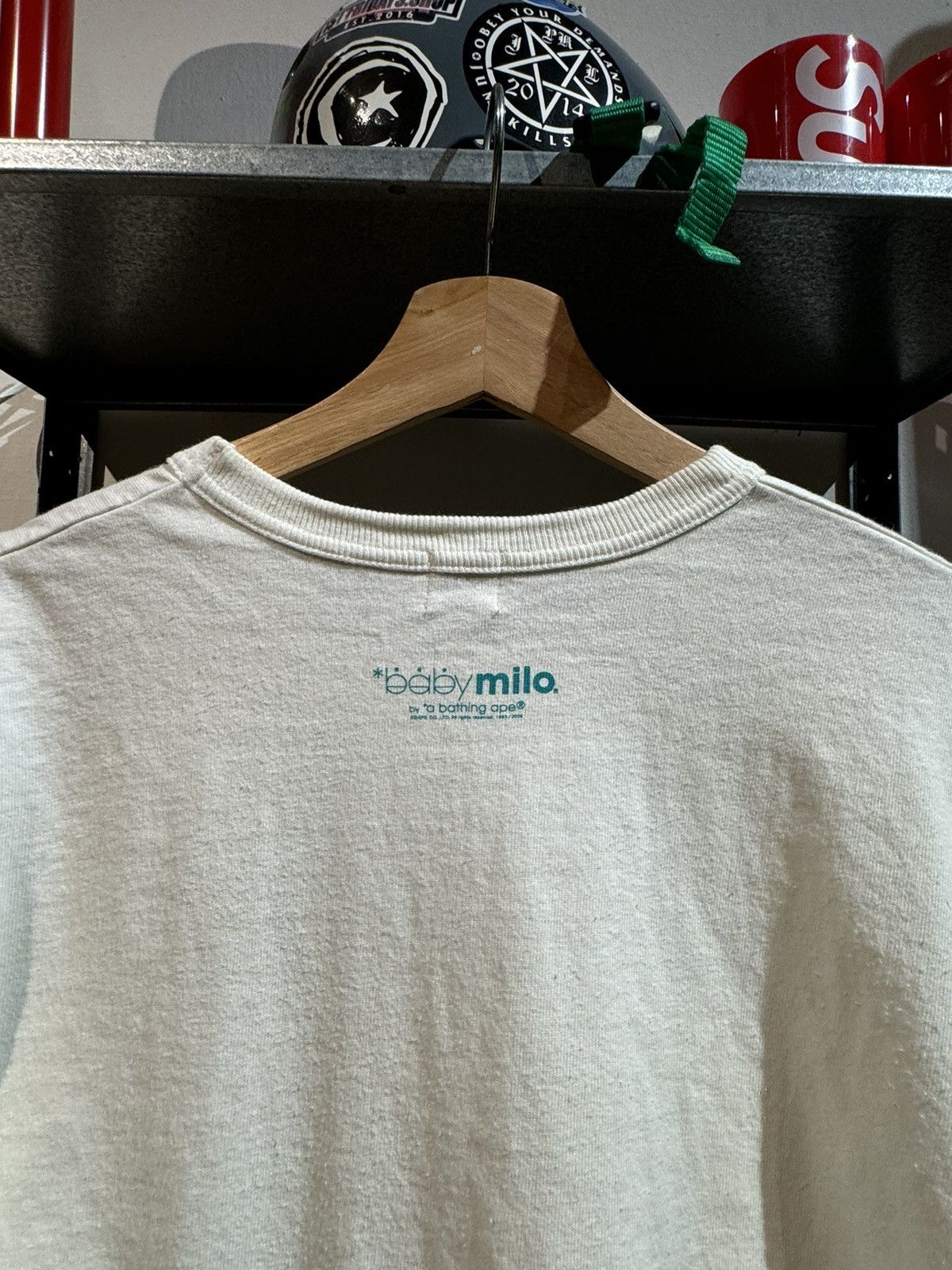 Bape Vintage 2006 Baby Milo Liberty White Tee Size US M / EU 48-50 / 2 - 8 Thumbnail