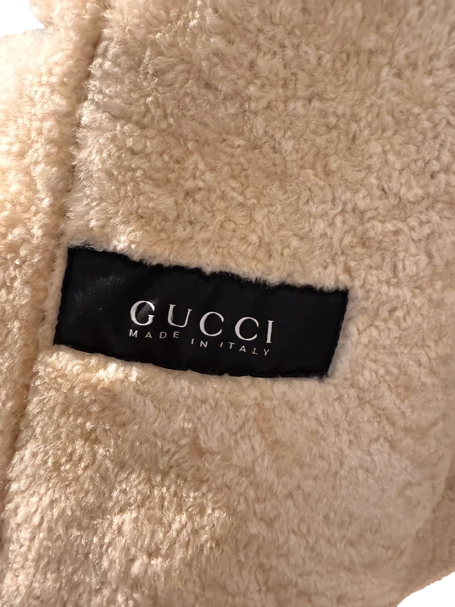 Gucci FOX FUR COLLAR SHEARLING LEATHER COAT JACKET Size S / US 4 / IT 40 - 3 Thumbnail