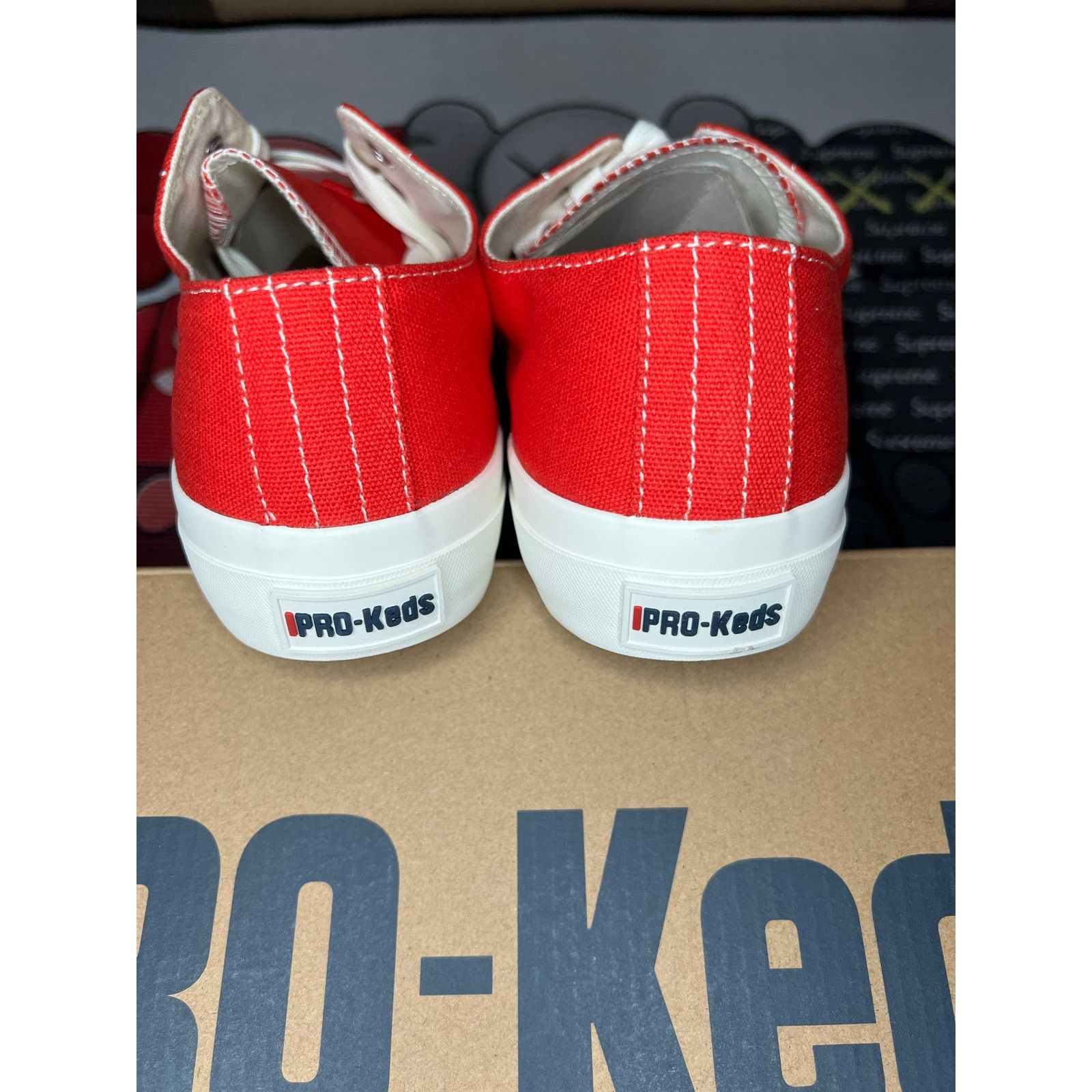 Pro-Keds Pro‑Keds Royal Lo Canvas Red Size 10M/11M – New with Box Size US 10 / EU 43 - 6 Thumbnail