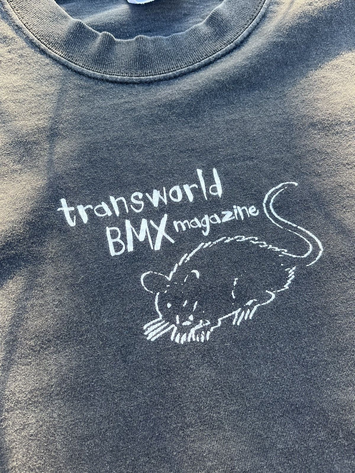 Hook-Ups Vintage 00’s Transworld BMX Magazine Faded T-Shirt Size US L / EU 52-54 / 3 - 5 Thumbnail