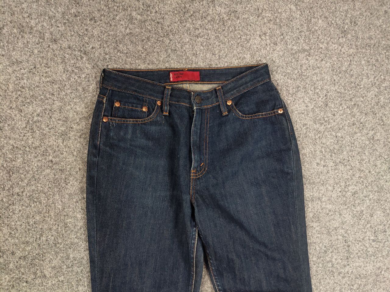 Levi's Vintage 90s Levi's 553 Red Tab Ladies Denim Jeans Japan Made Size 31" - 6 Thumbnail