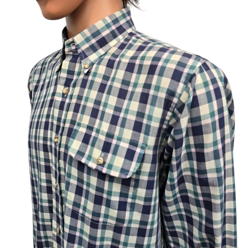 Gant × Vintage GANT Fox Hunt Plaid Shirt Men L Buttoned Pocket Button Down Size US L / EU 52-54 / 3 - 7 Thumbnail