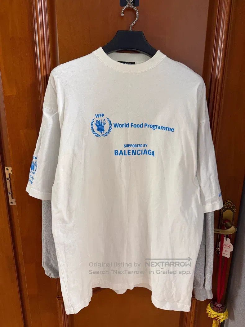 Balenciaga Balenciaga Layered Long Sleeve T-Shirt Size US M / EU 48-50 / 2 - 1 Thumbnail