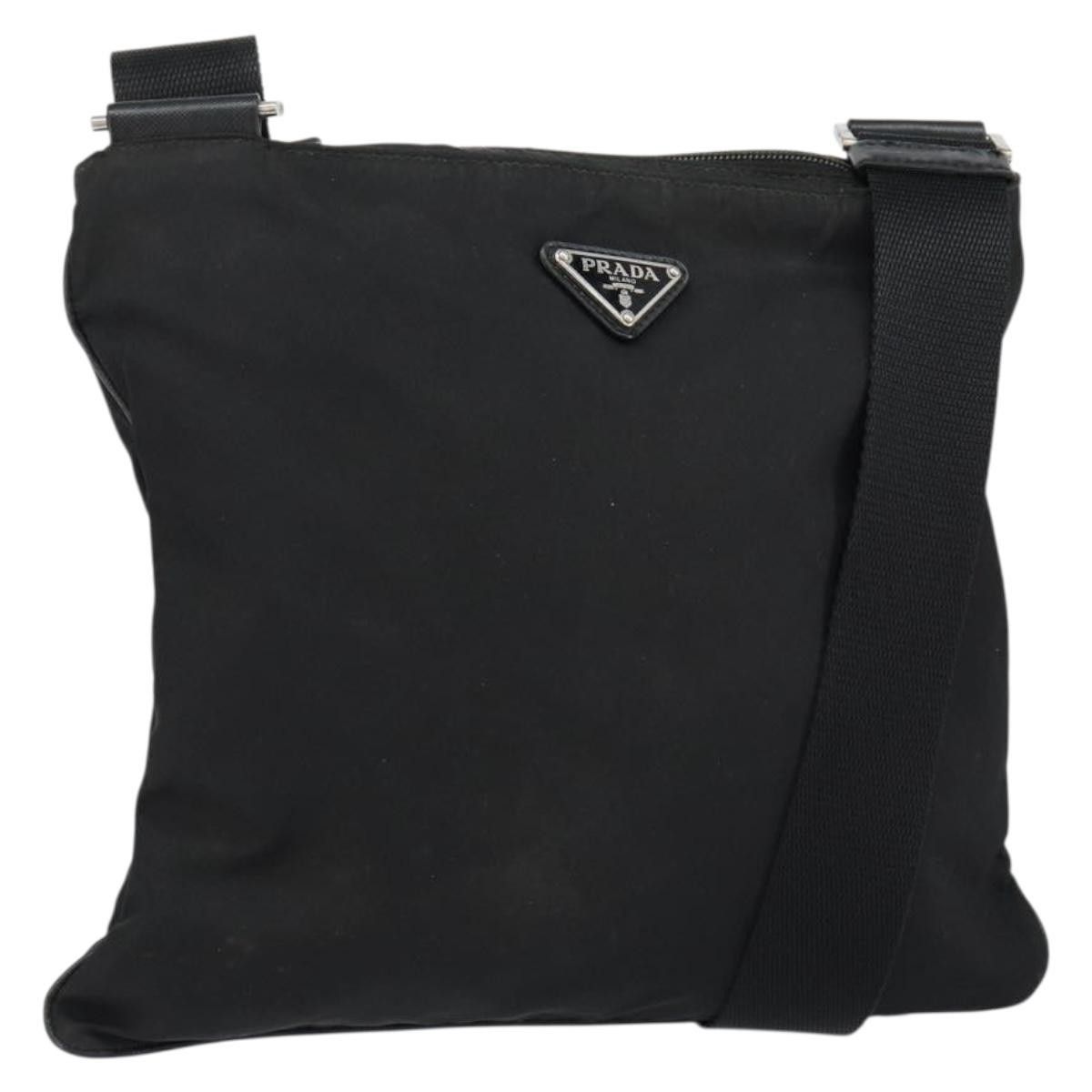 Prada Prada Flat Messenger Bag Tessuto Size ONE SIZE - 1 Thumbnail