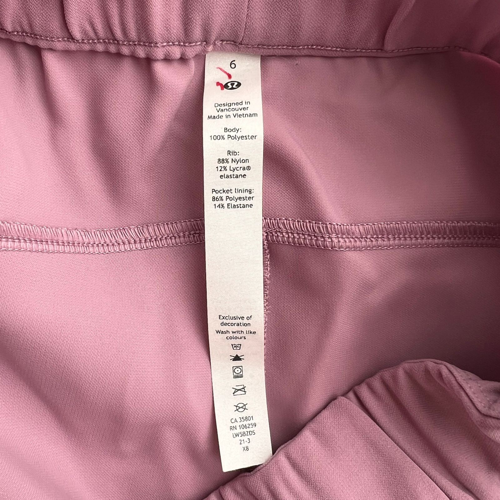 Lululemon Lululemon On the Fly Travel Stretch Jogger Pants, US6 Size 28" / US 6 / IT 42 - 5 Thumbnail