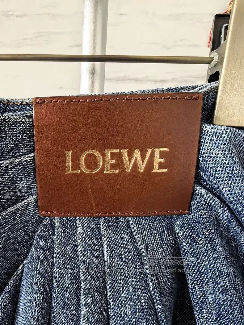 Loewe Loewe Pre-selected series high-waisted wide-leg jeans Size 24" / US 00 / IT 34 - 5 Thumbnail