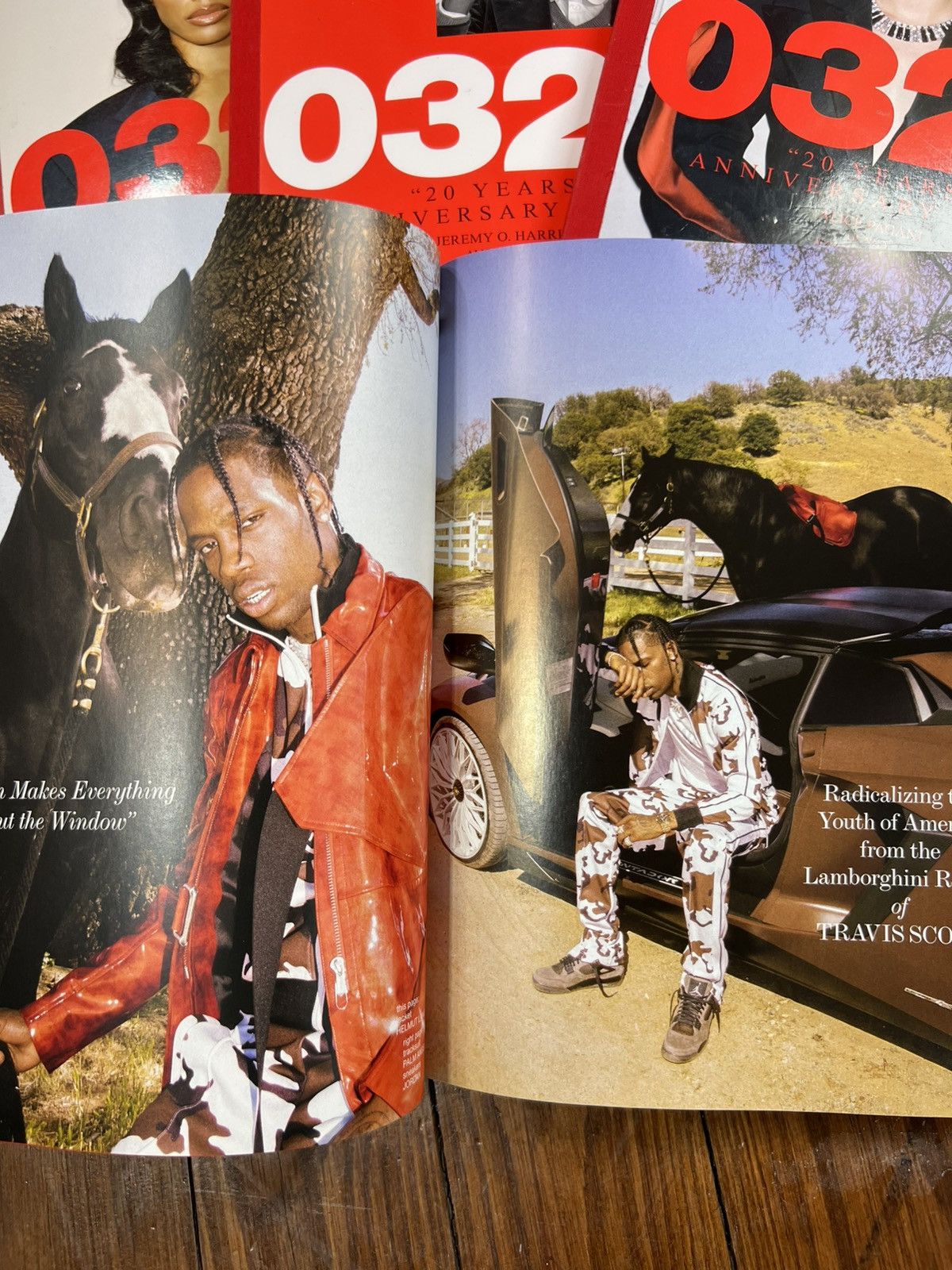 032c × Travis Scott 032c Magazine Travis Scott 2018 34th issue