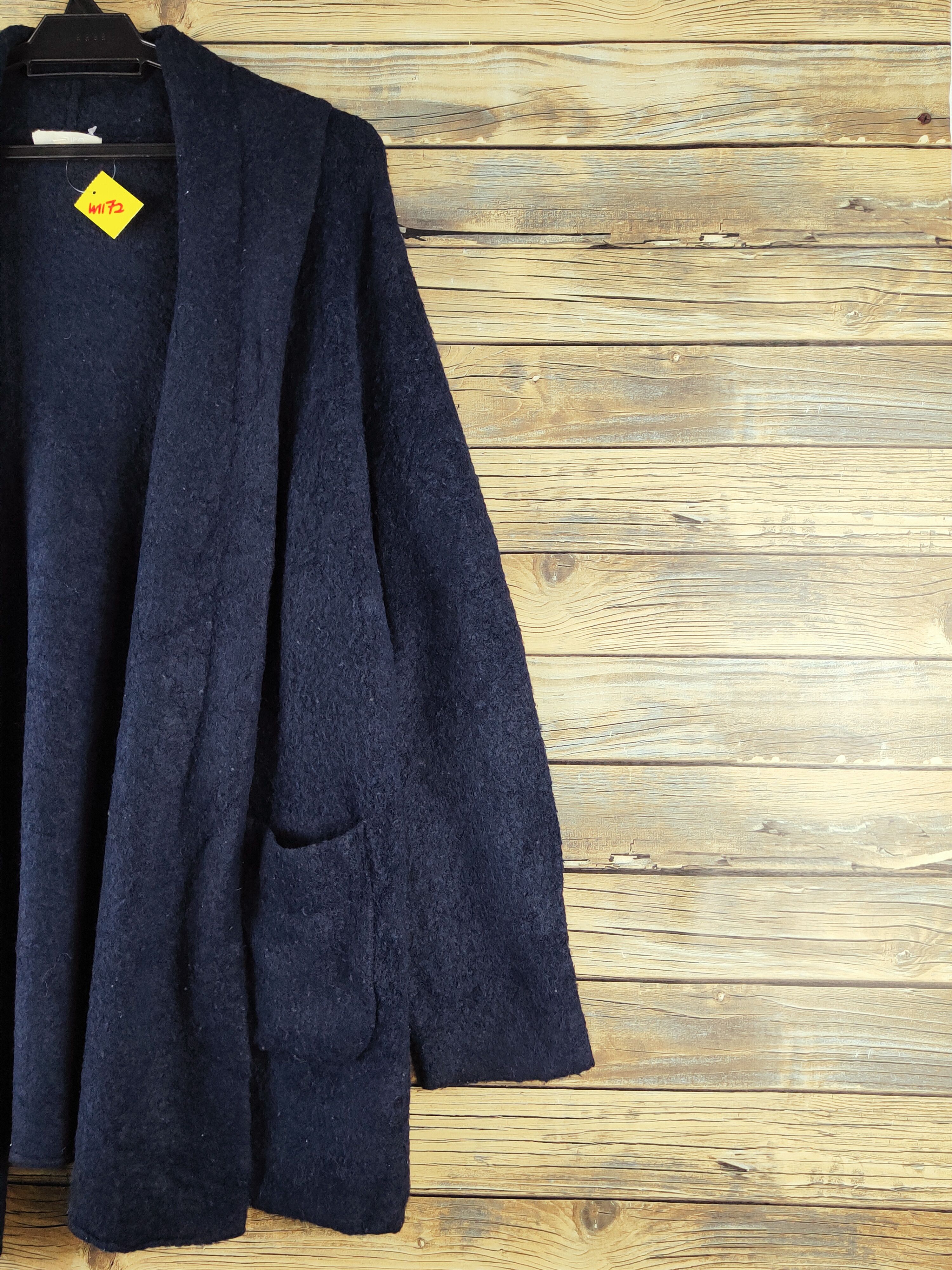 Japanese Brand × Vintage Studio Clip Navy Knitwear Cardigan #W1172 Size US M / EU 48-50 / 2 - 5 Thumbnail