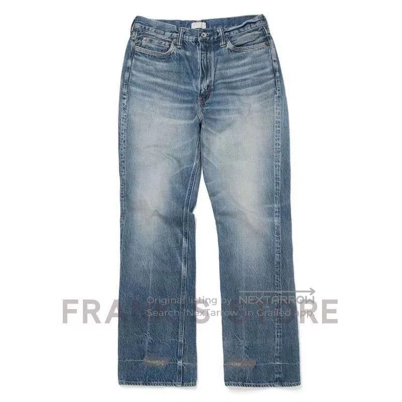 MASAHIROMARUYAMA MARU SANKAKU PEKE COWBOY DENIM PANTS. Size US 29 - 5 Thumbnail
