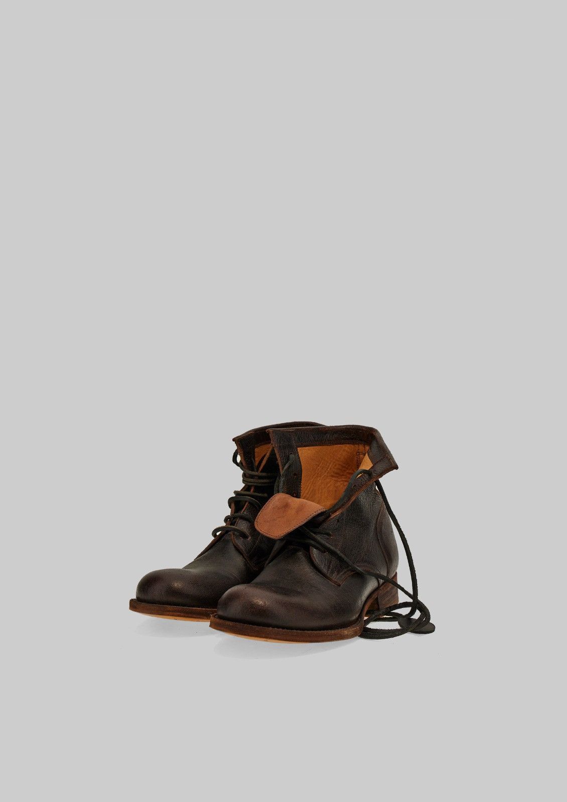 Carpe Diem CARPE DIEM NOS VINTAGE Stivale mid stringato S52W Size US 7 / EU 40 - 4 Thumbnail