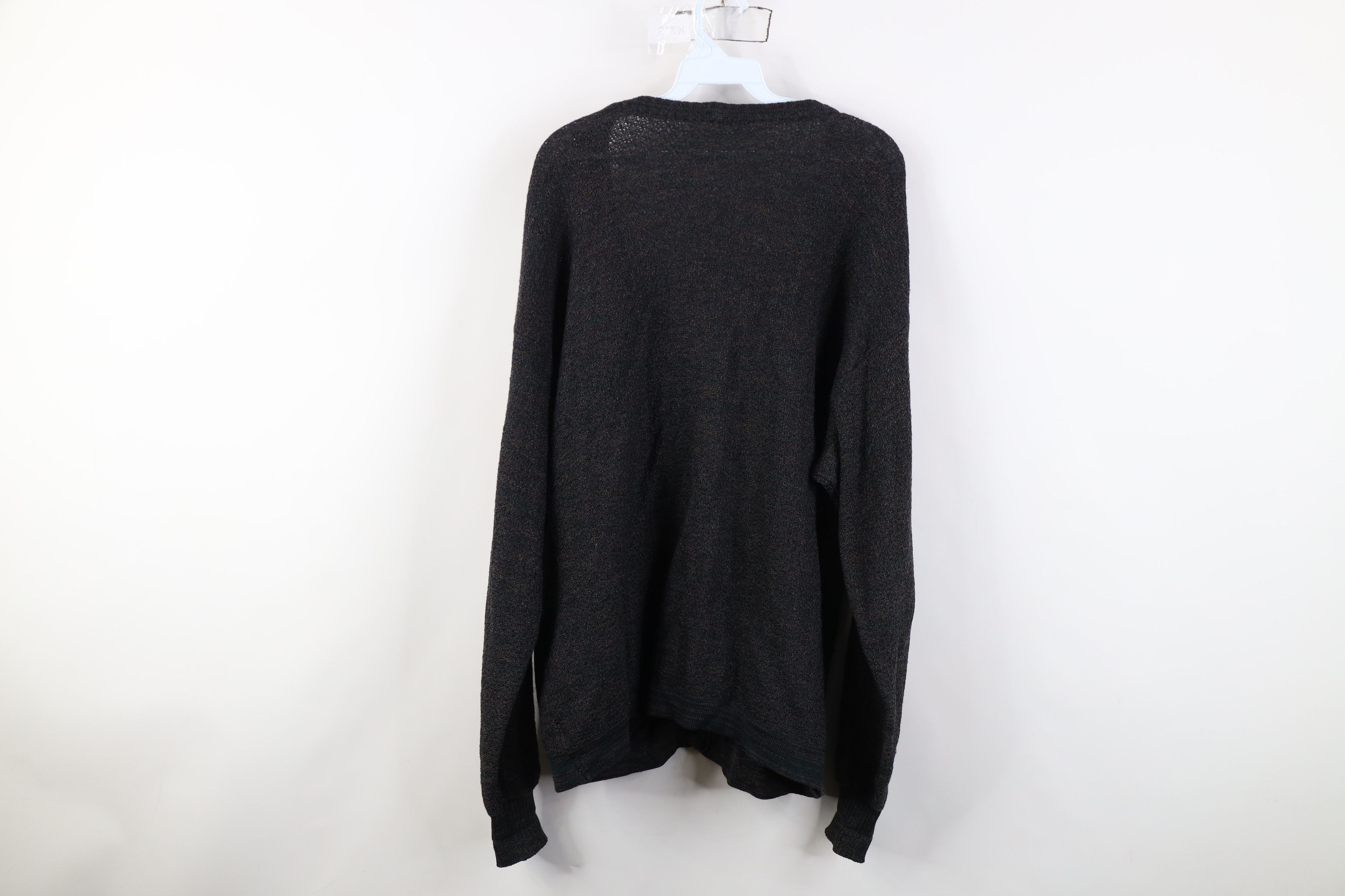 Vintage Vintage 90s Streetwear Knit Cardigan Sweater Wool Blend Size US XXL / EU 58 / 5 - 11 Thumbnail