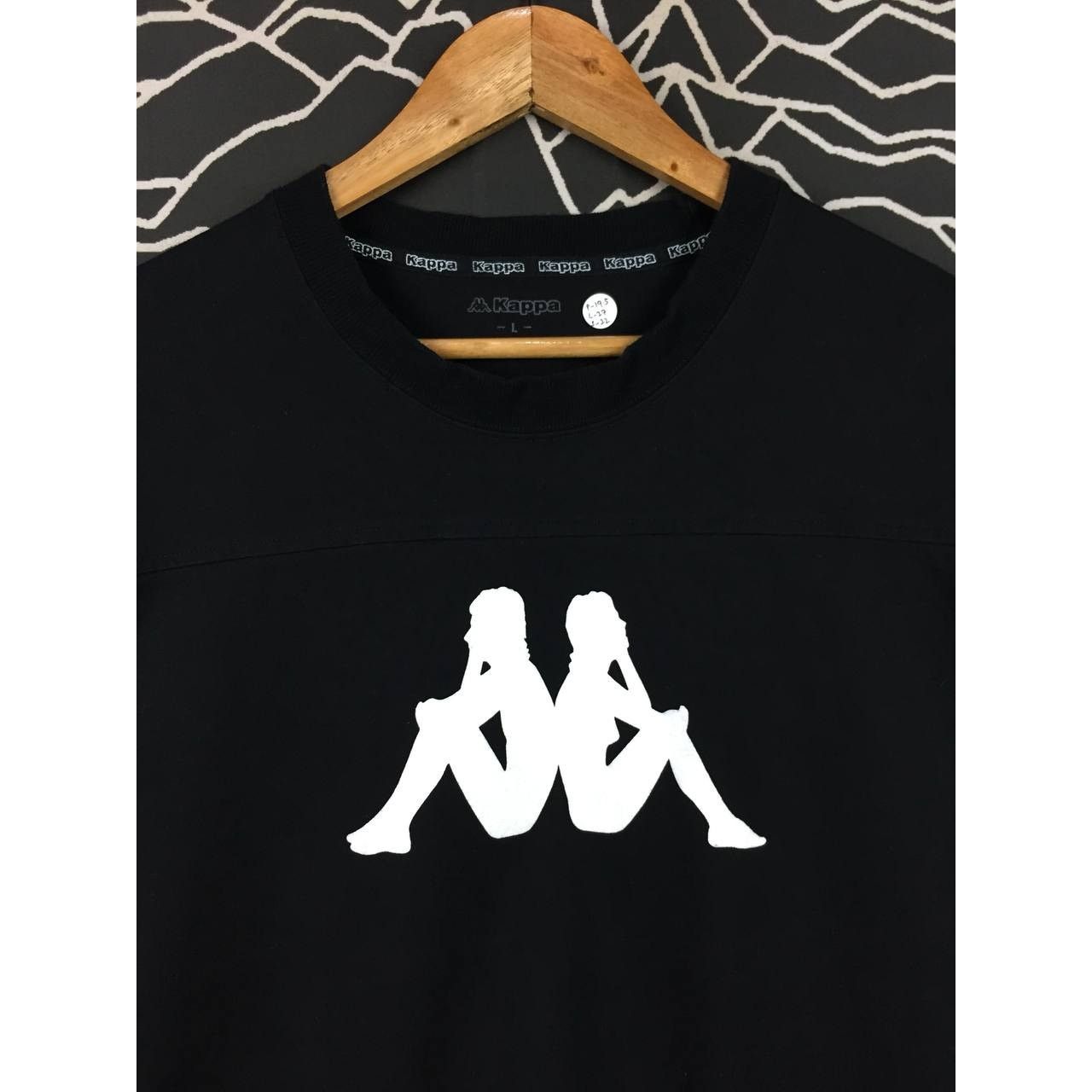 Kappa × Vintage Kappa Big Logo Side Tape long Sleeve Tee Size US M / EU 48-50 / 2 - 4 Thumbnail