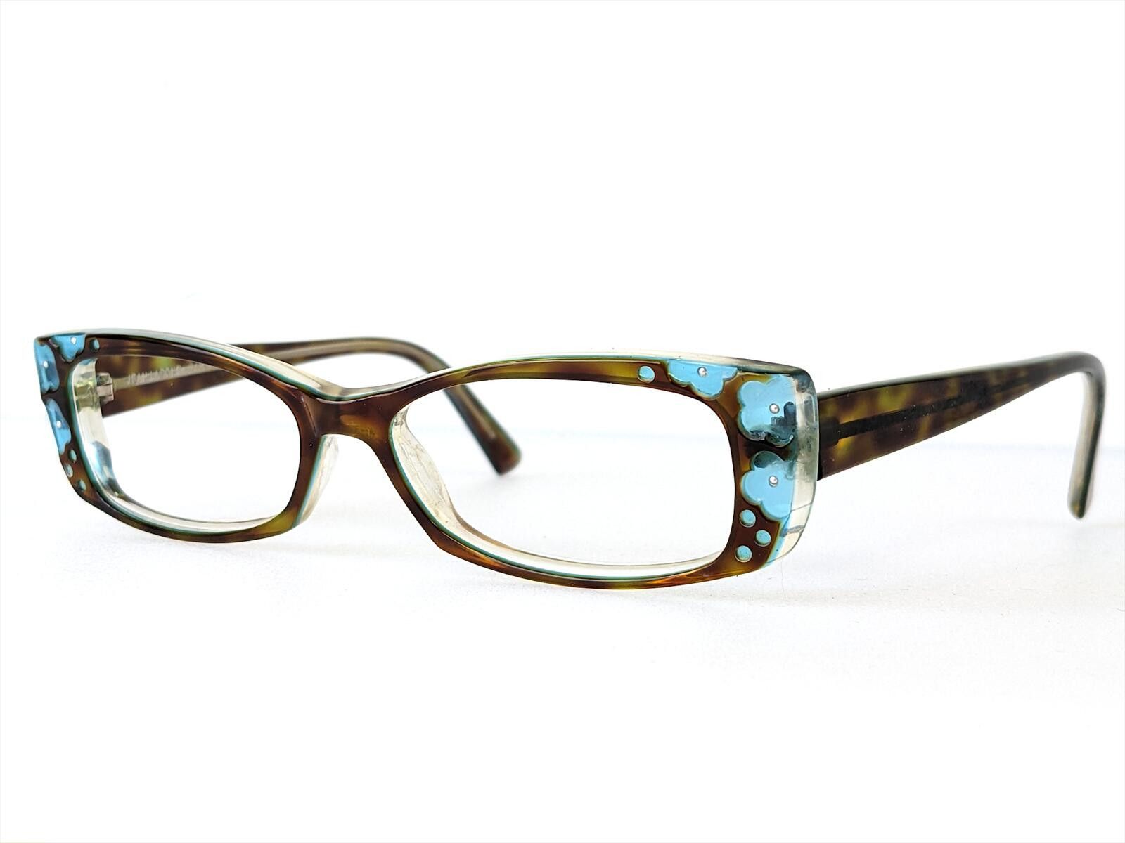 Other Jean Lafont Primrose Women Eyeglasses France | Tortoise Blue Size ONE SIZE - 2 Thumbnail