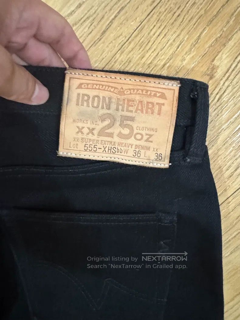 Iron Heart Iron Heart Double dyed black jeans Size US 36 / EU 52 - 6 Thumbnail