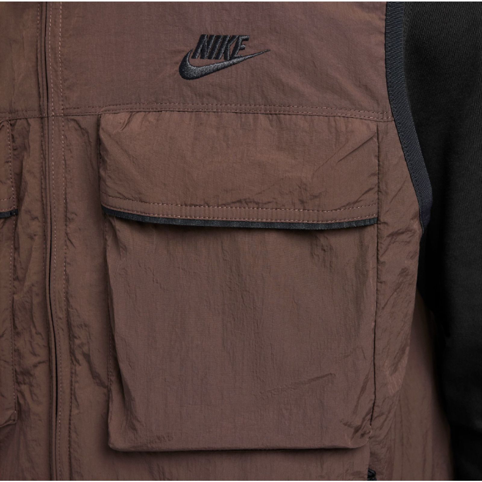 Nike Nike Vest Mens Medium Brown Baroque Tech Woven Utility Light Size US M / EU 48-50 / 2 - 10 Thumbnail