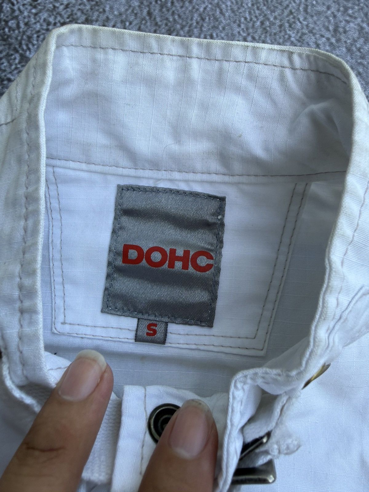 Isamu Katayama Backlash DOHC Biker White Bondage Zipper Jacket Size US S / EU 44-46 / 1 - 8 Thumbnail