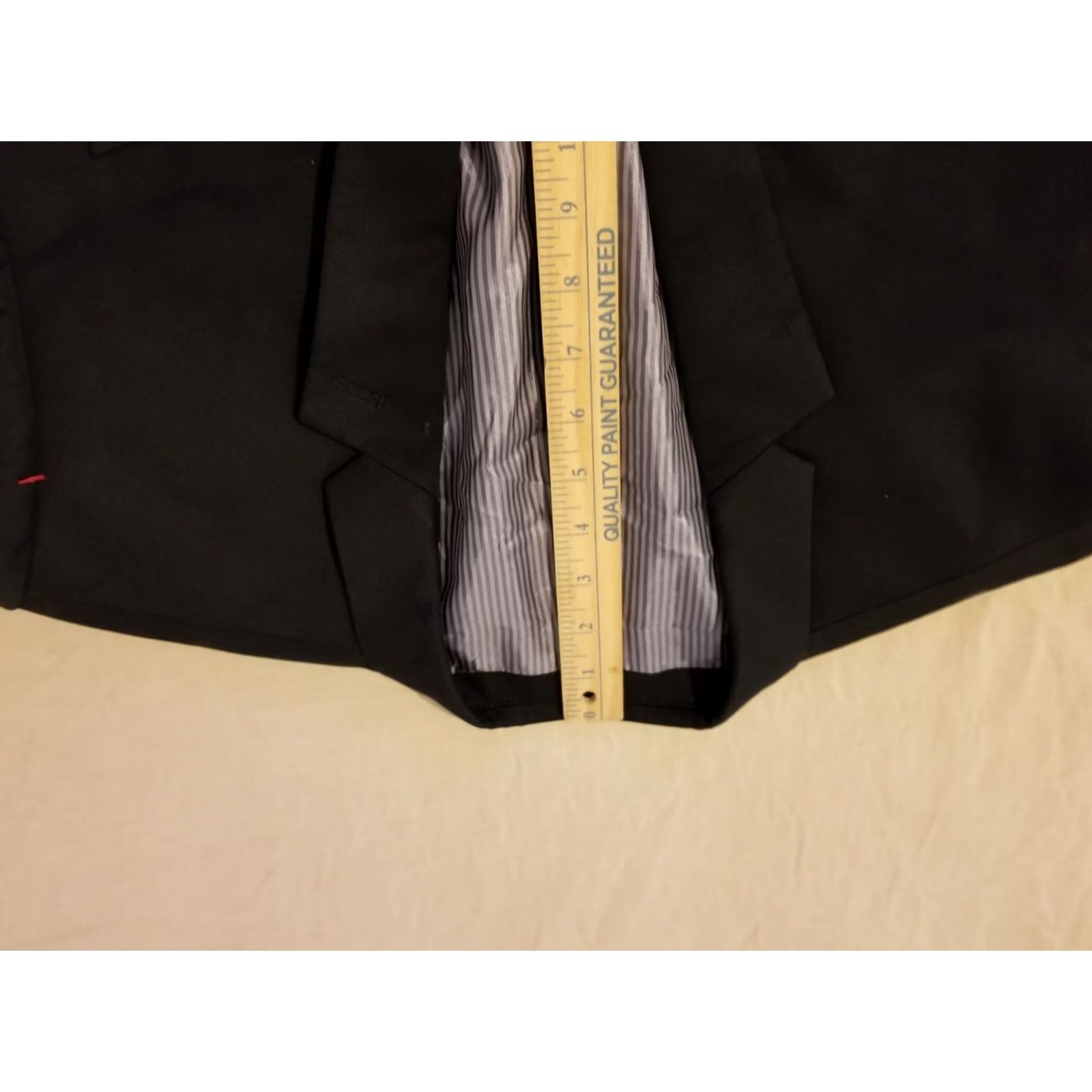 Express Express Sports Blazer 44R Extra Slim Black Cotton Mens Size 44R - 5 Thumbnail