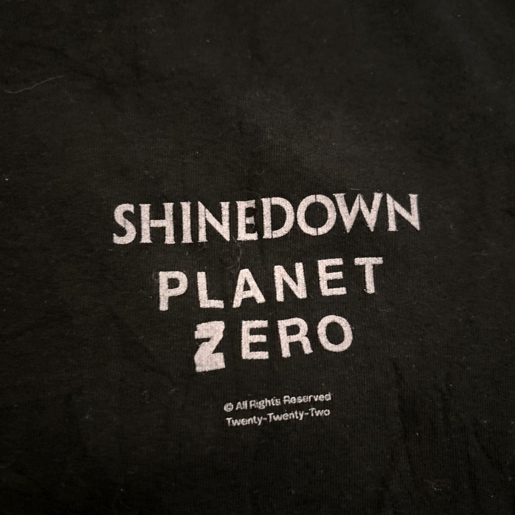 Vintage Shinedown Planet Zero Concert Tee 2022 We Live Like No Tomorrow T-Shirt L Women Black Mens? Size L / US 10 / IT 46 - 2 Thumbnail