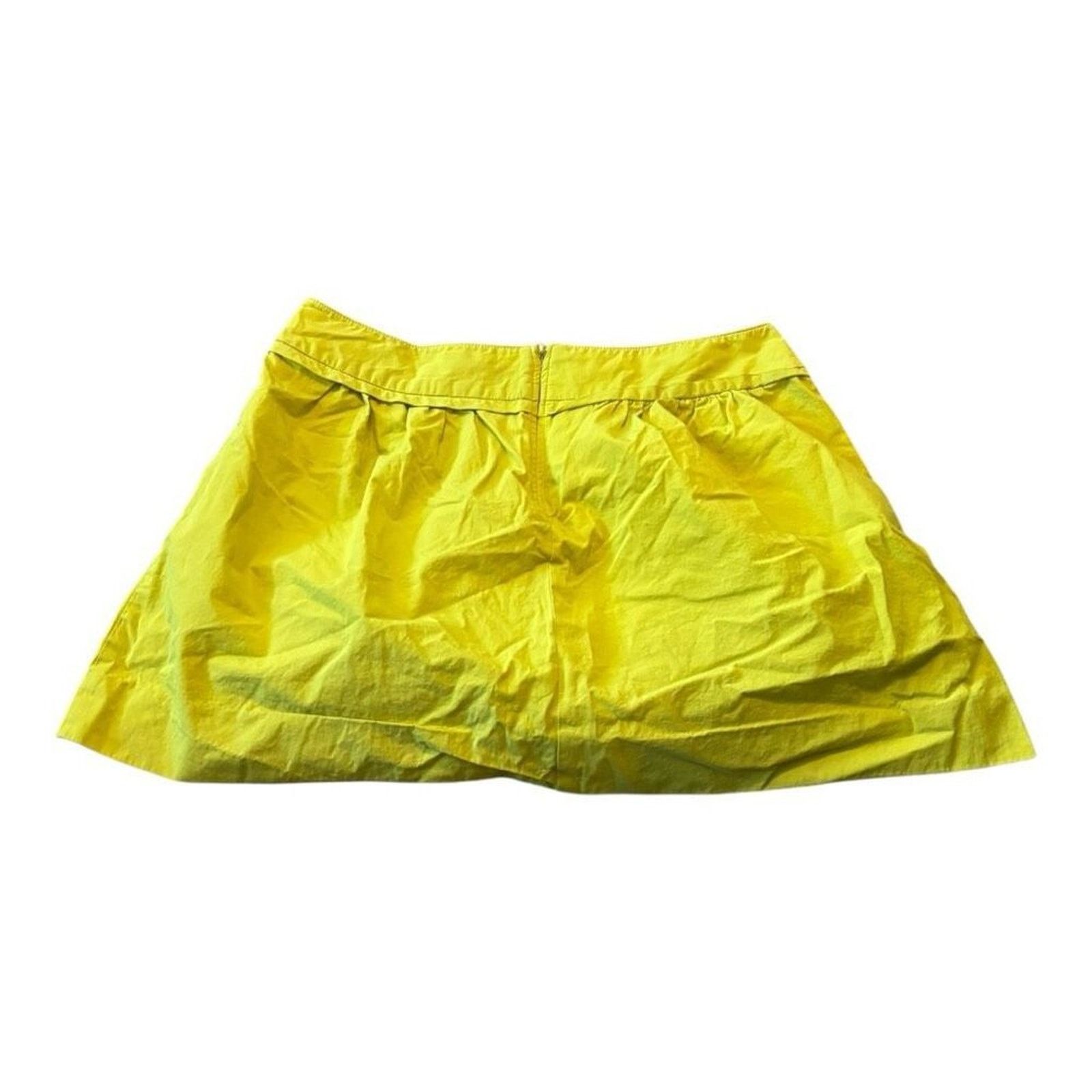 J.Crew J. Crew Yellow Skirt Size 4 Size 27" / US 4 / IT 40 - 2 Thumbnail