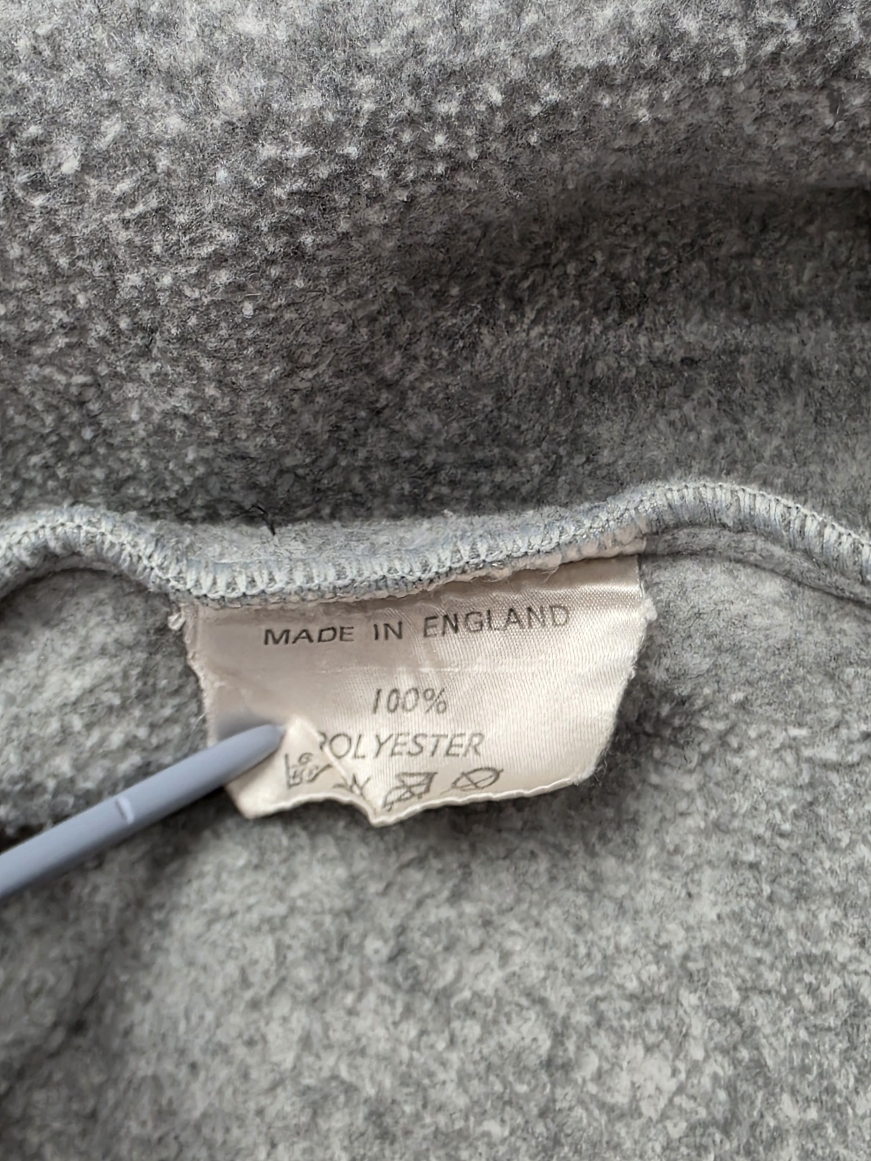 SALEWA Vintage Salewa Fleece Jacket(80s-90s) – Grey – Size S Size US S / EU 44-46 / 1 - 7 Thumbnail
