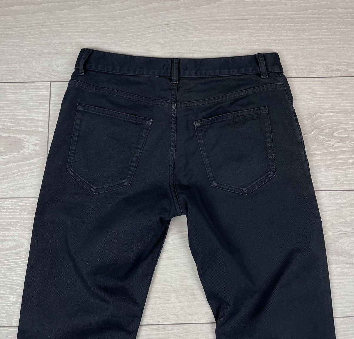 Prada Prada Blue Navy Straight Denim Pants 31 size Size US 31 - 13 Thumbnail