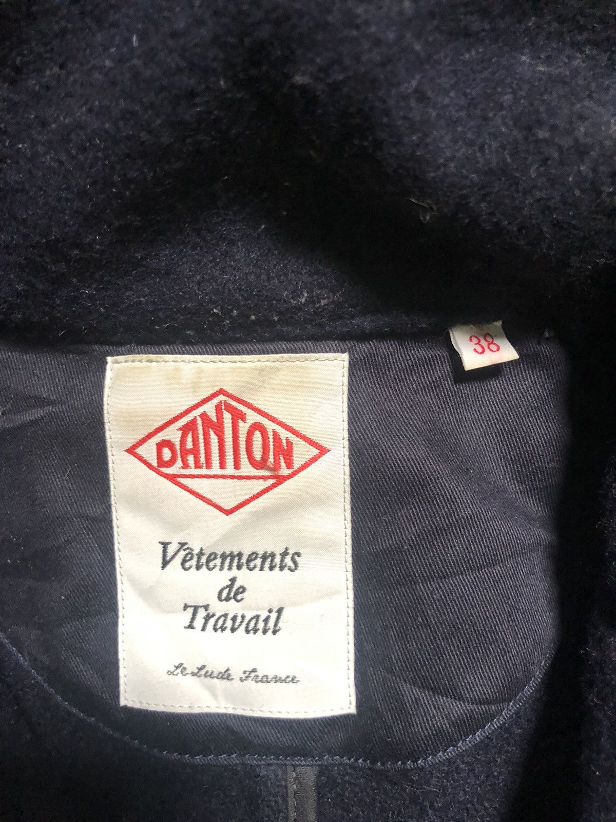 Danton × Japanese Brand Vintage Danton Vetements De Travails Wool Trench Coat Size US M / EU 48-50 / 2 - 11 Thumbnail