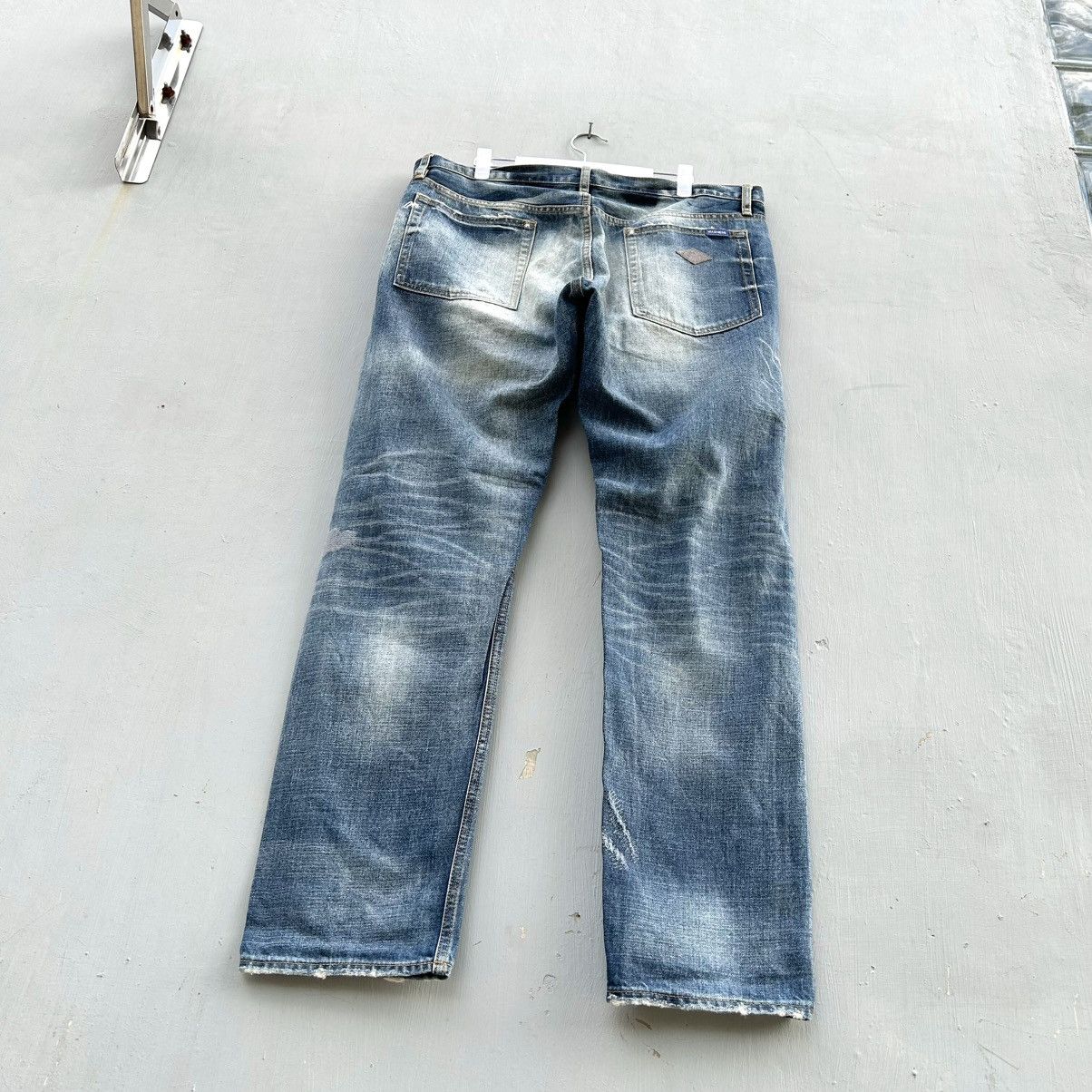 Madness MADNESS 24AW JAPAN Washed Distressed Denim Pants Size US 38 / EU 54 - 13 Thumbnail