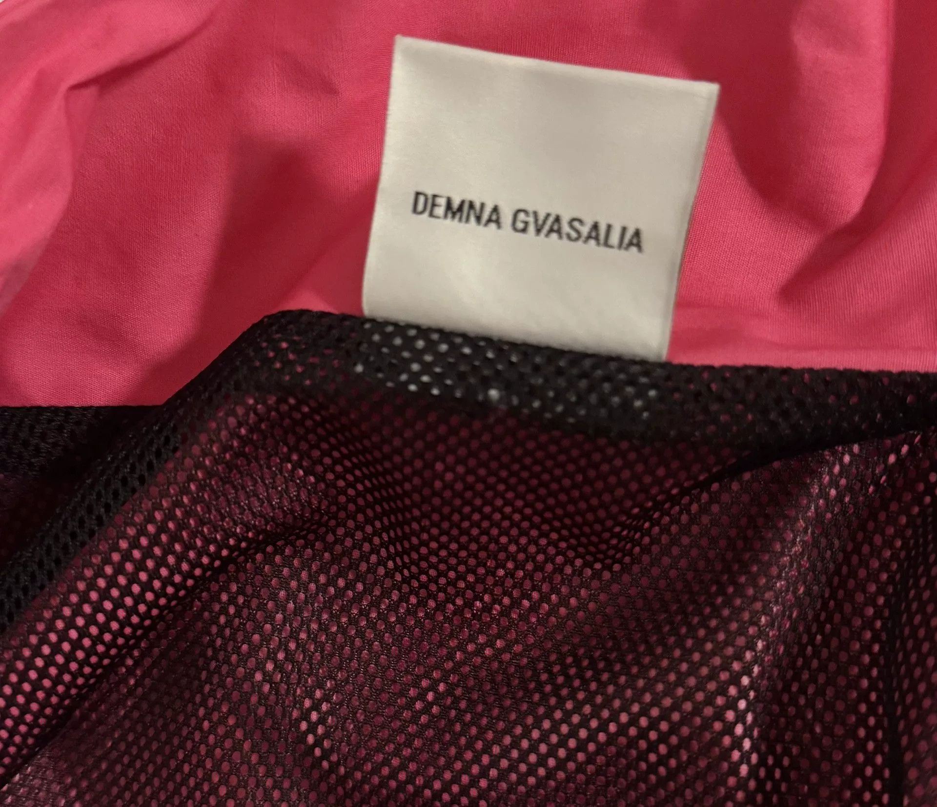 Vetements vetements color-block jacket in pink and gray Size US L / EU 52-54 / 3 - 4 Thumbnail