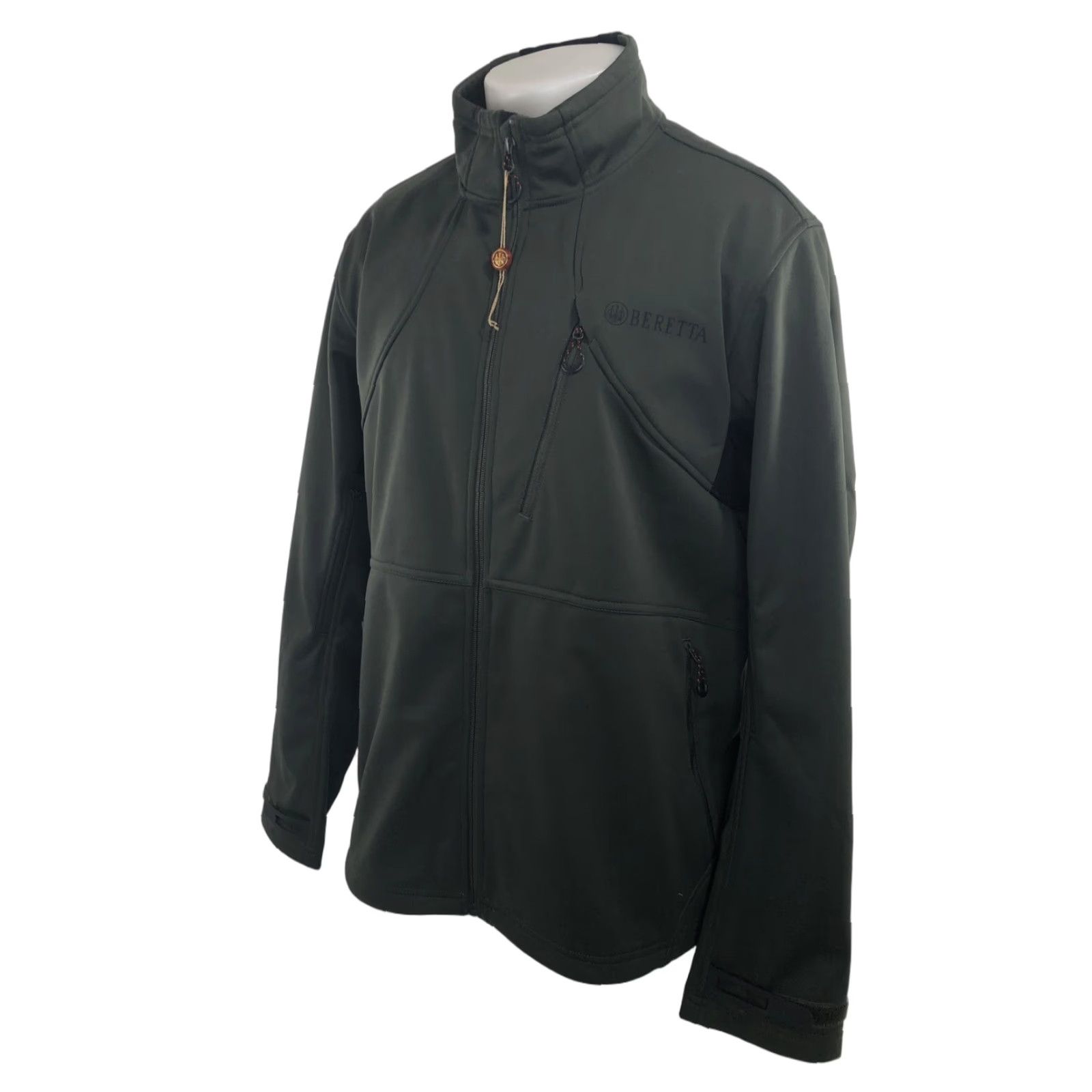Vintage BERETTA Italy - NEW w TAG CORD - POLARTEC Soft Shell Mens 2XL Jacket Green Size US XXL / EU 58 / 5 - 1 Thumbnail