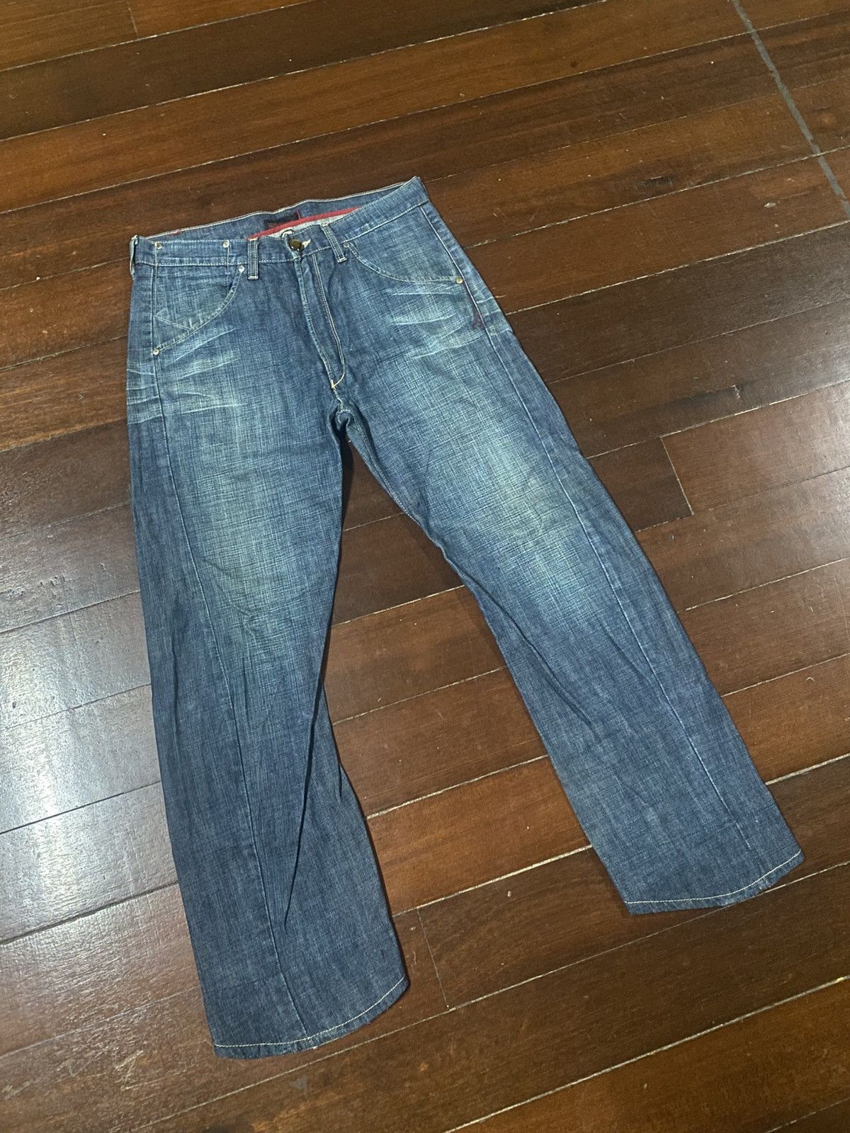 Levi's Vintage Levi’s engineer jeans red tab baggy wide led Size US 34 / EU 50 - 2 Thumbnail