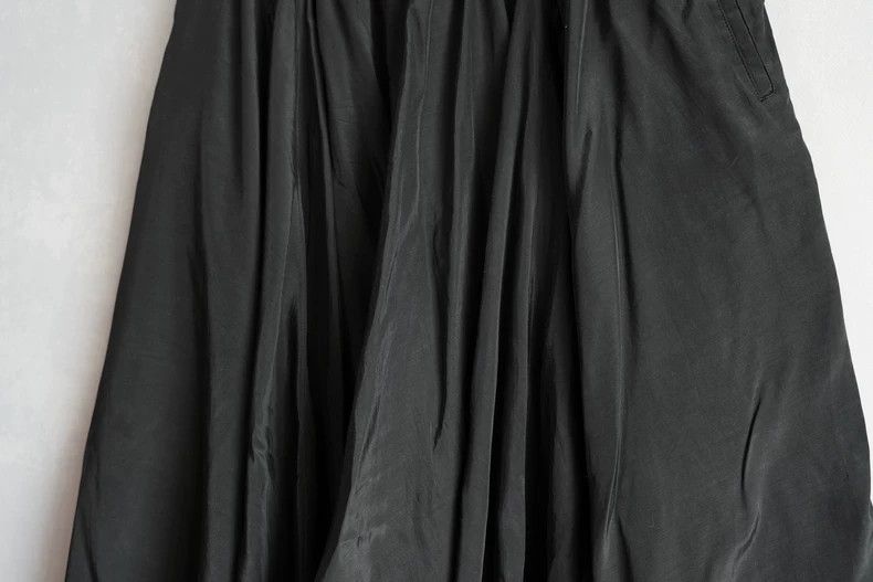 Yohji Yamamoto Yohji Yamamoto size 2 19SS blend glossy drawstring raven p Size US 28 / EU 44 - 6 Thumbnail