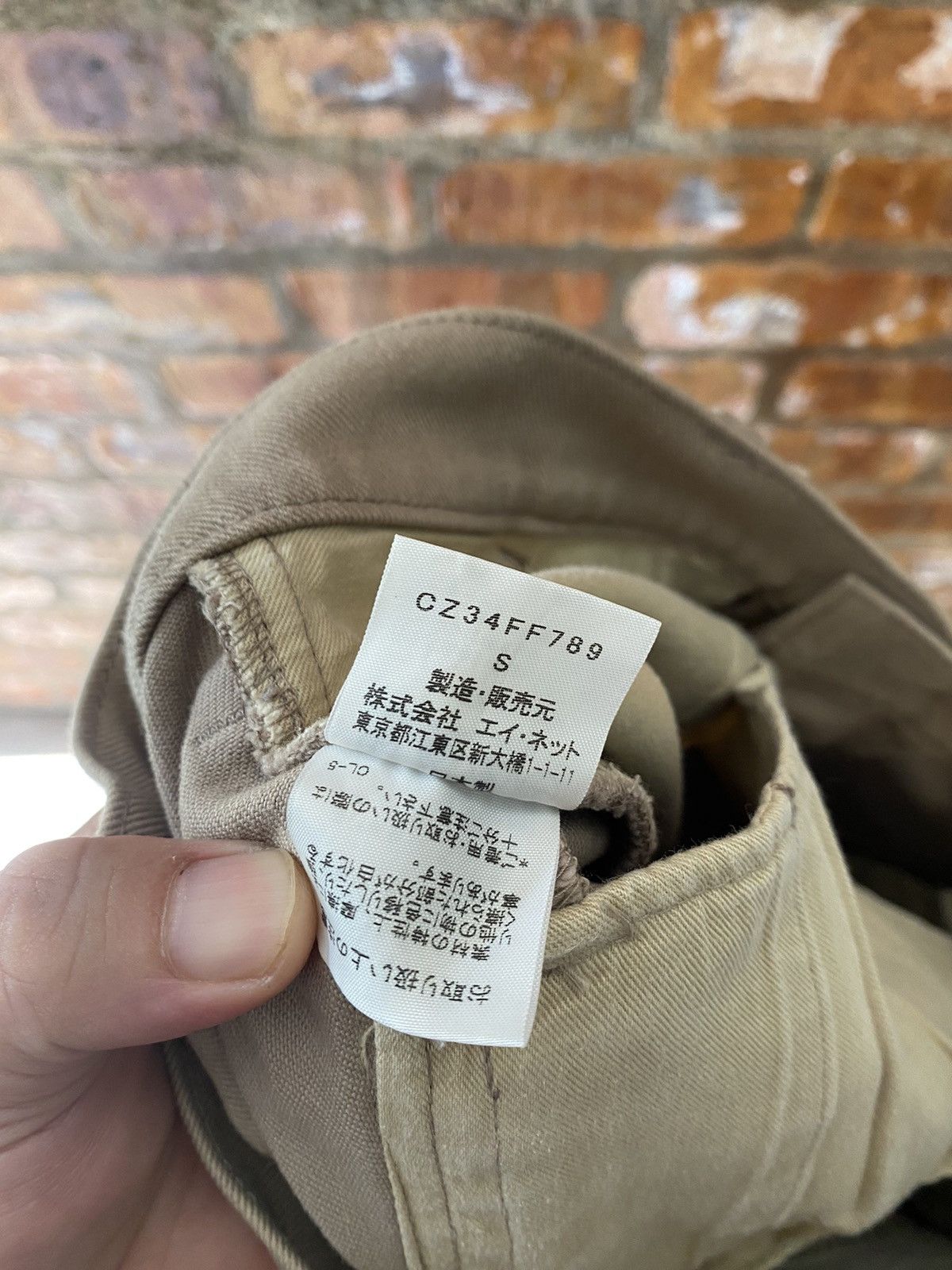 CABANE de ZUCCa 2000s Heavy Cargos Pants Zipper back pocket Size US 30 / EU 46 - 12 Thumbnail