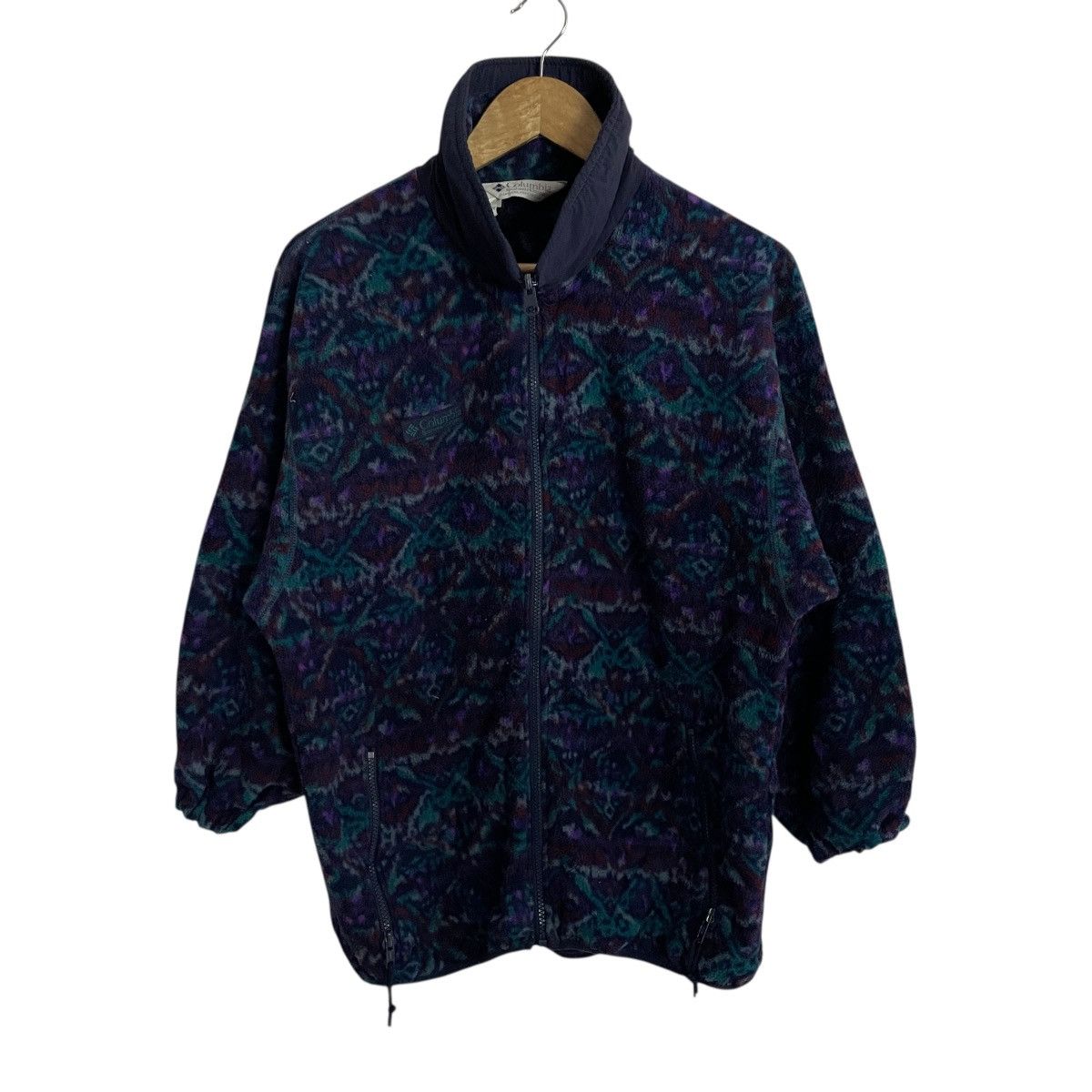 Columbia Vintage 90s Columbia Sportwear Conpany Zipper Ups Sweatshirt Size US L / EU 52-54 / 3 - 1 Thumbnail