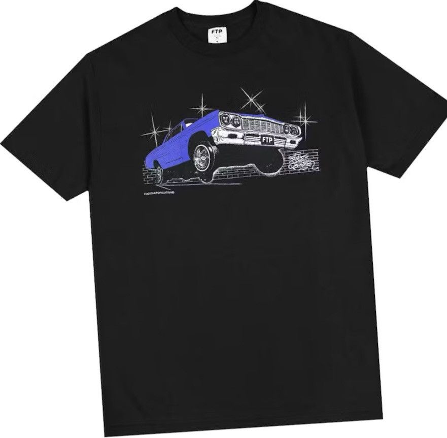 Fuck The Population FTP LOWRIDER TEE LARGE Size US L / EU 52-54 / 3 - 1 Thumbnail