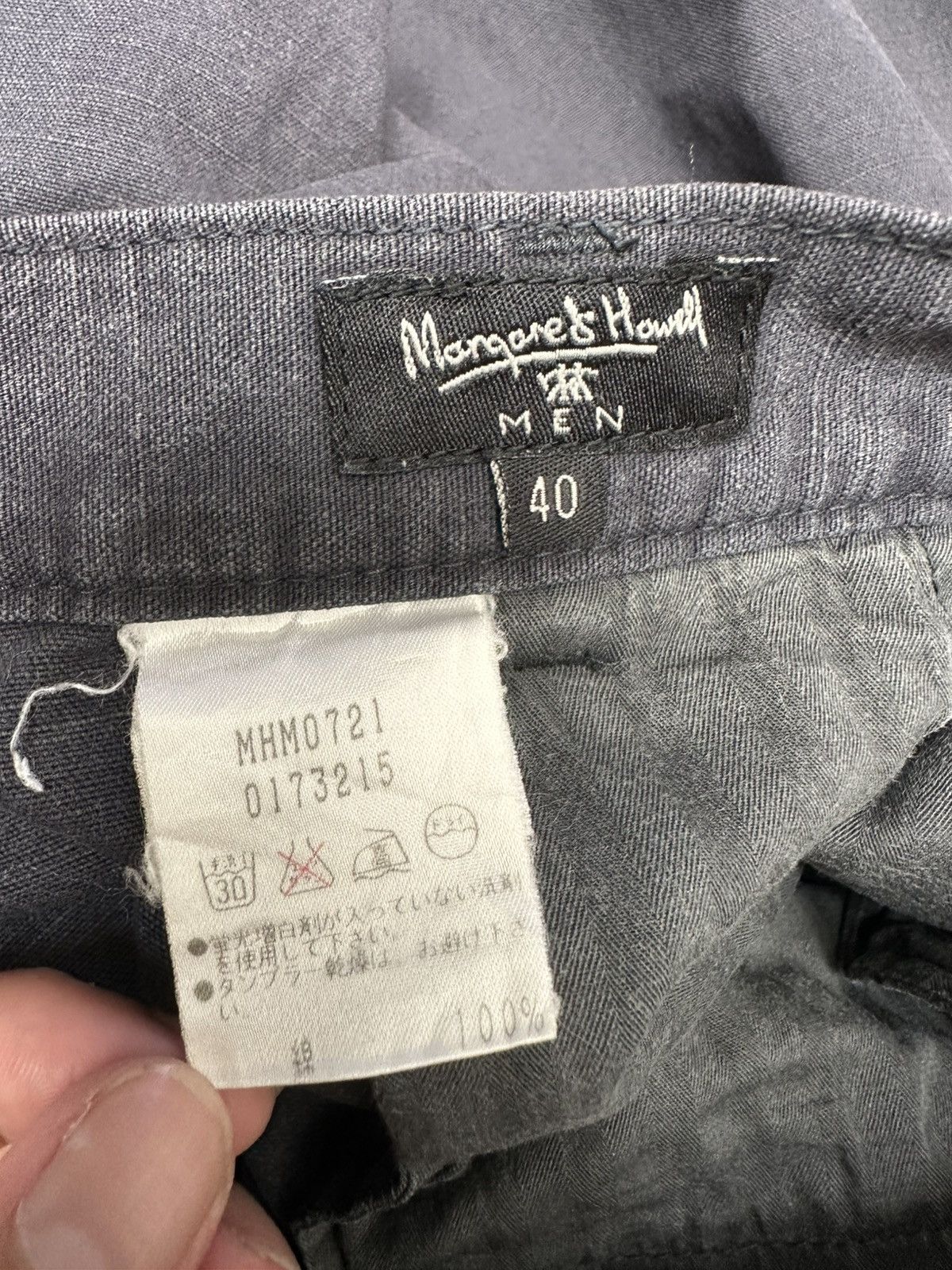 Margaret Howell Margaret Howell Carpenters Trouser Indigo Pants Size US 31 - 6 Thumbnail