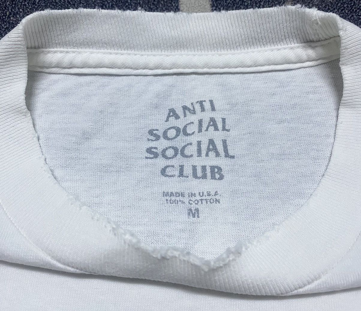 Anti Social Social Club × Vintage Rare‼️🔥Distress Anti Social Social Club Box Logo T-Shirt Size US S / EU 44-46 / 1 - 5 Thumbnail