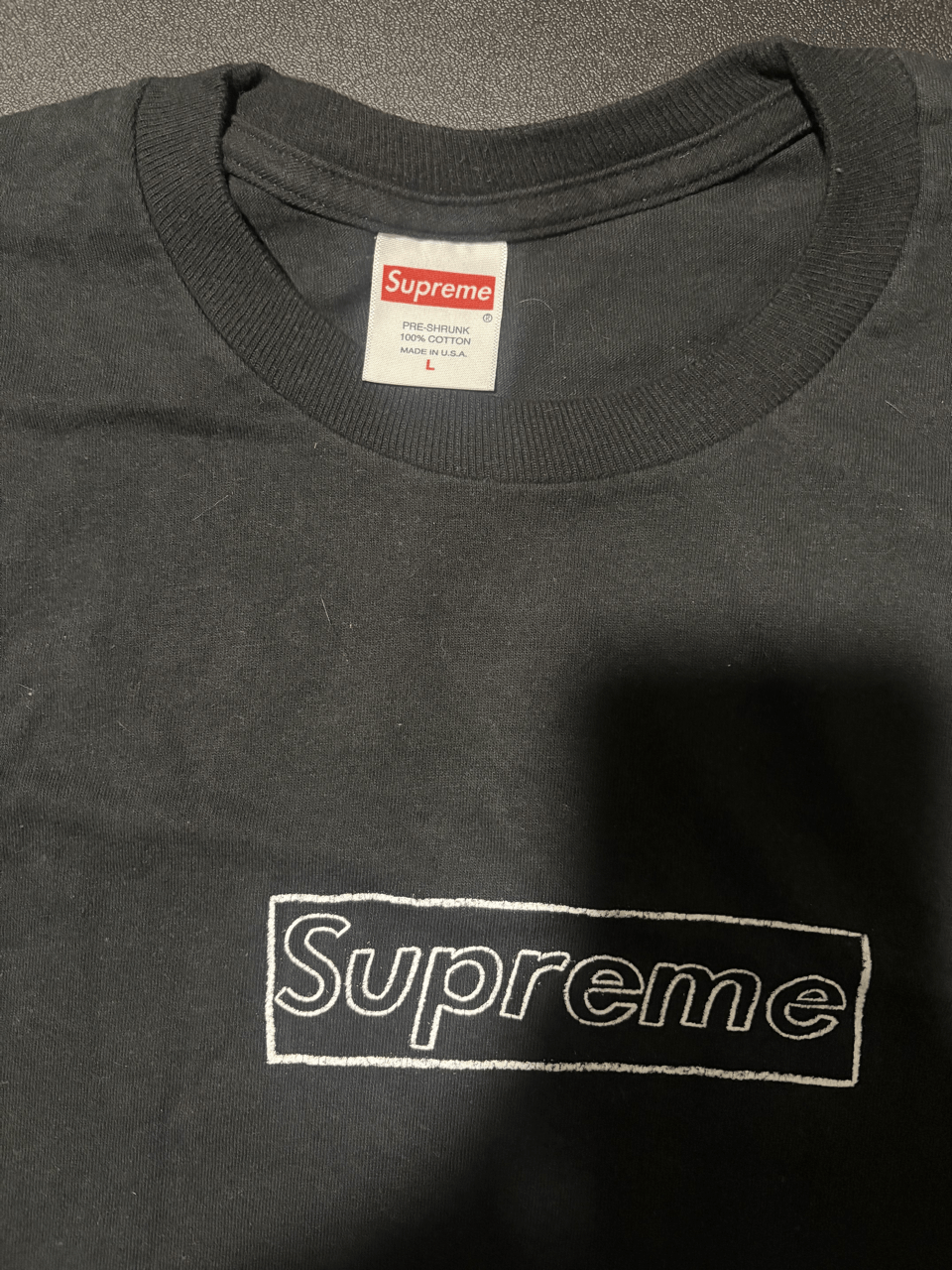 Supreme Supreme KAWS Box Logo Tee Size US L / EU 52-54 / 3 - 3 Thumbnail