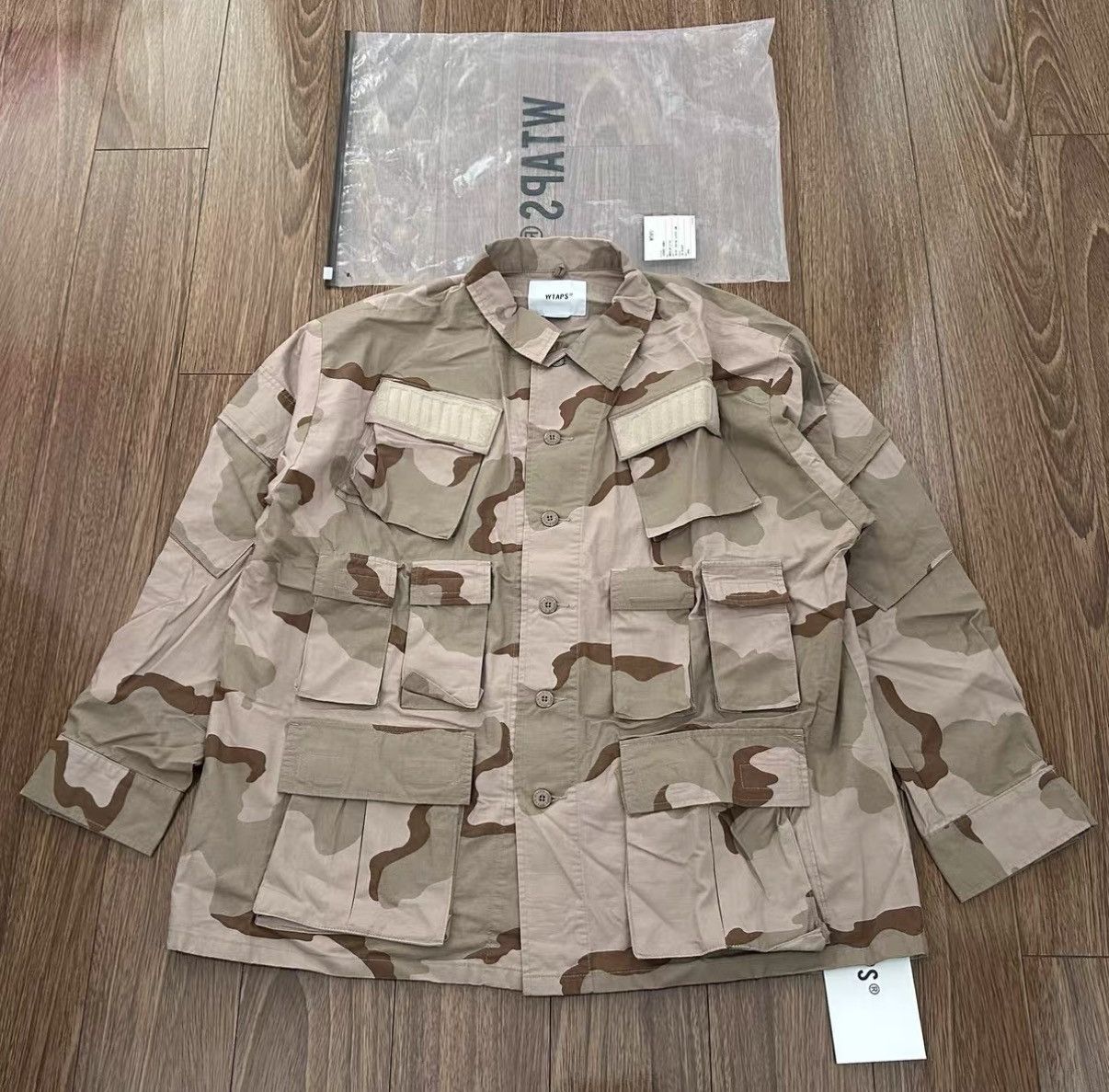 Wtaps WTAPS MODULAR LS 02 SHIRT COTTON RIPSTOP CAMO Size US L / EU 52-54 / 3 - 1 Thumbnail