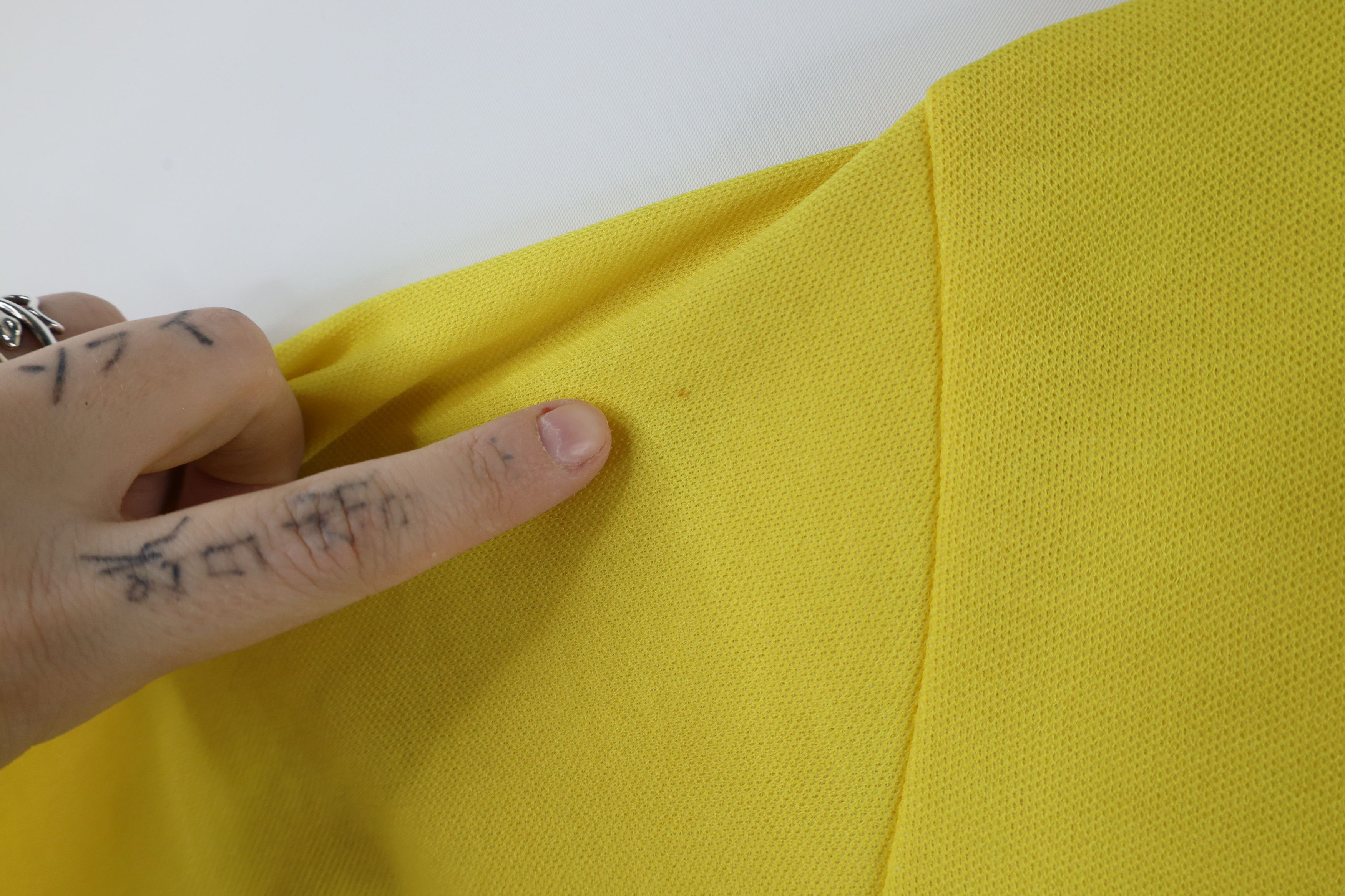 Vintage Vintage 60s 70s Streetwear Collared Pocket Polo Yellow USA Size US L / EU 52-54 / 3 - 5 Thumbnail
