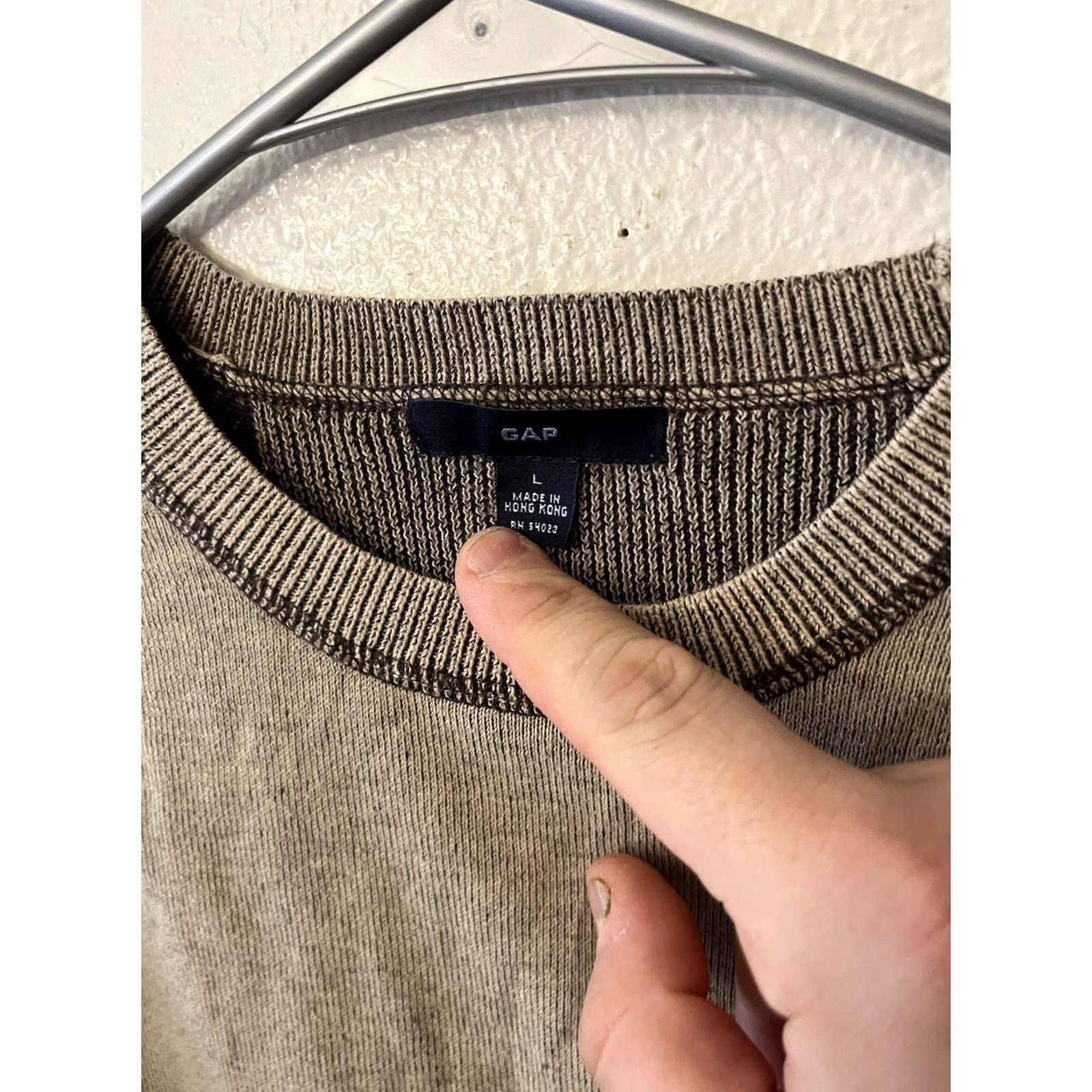 Gap GAP Sweater Ladies Size Large Brown Knit 3/4 Sleeve Lightweight Casual Size L / US 10 / IT 46 - 2 Thumbnail