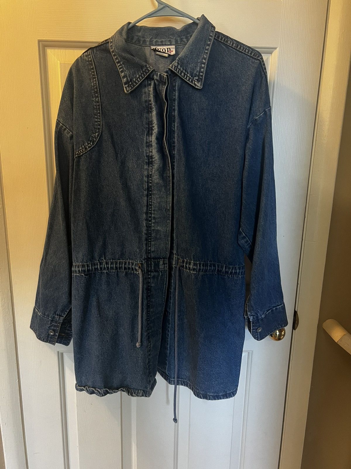 Japanese Brand × Vintage Vintage Avod Style double jean jacket Size US XL / EU 56 / 4 - 1 Thumbnail