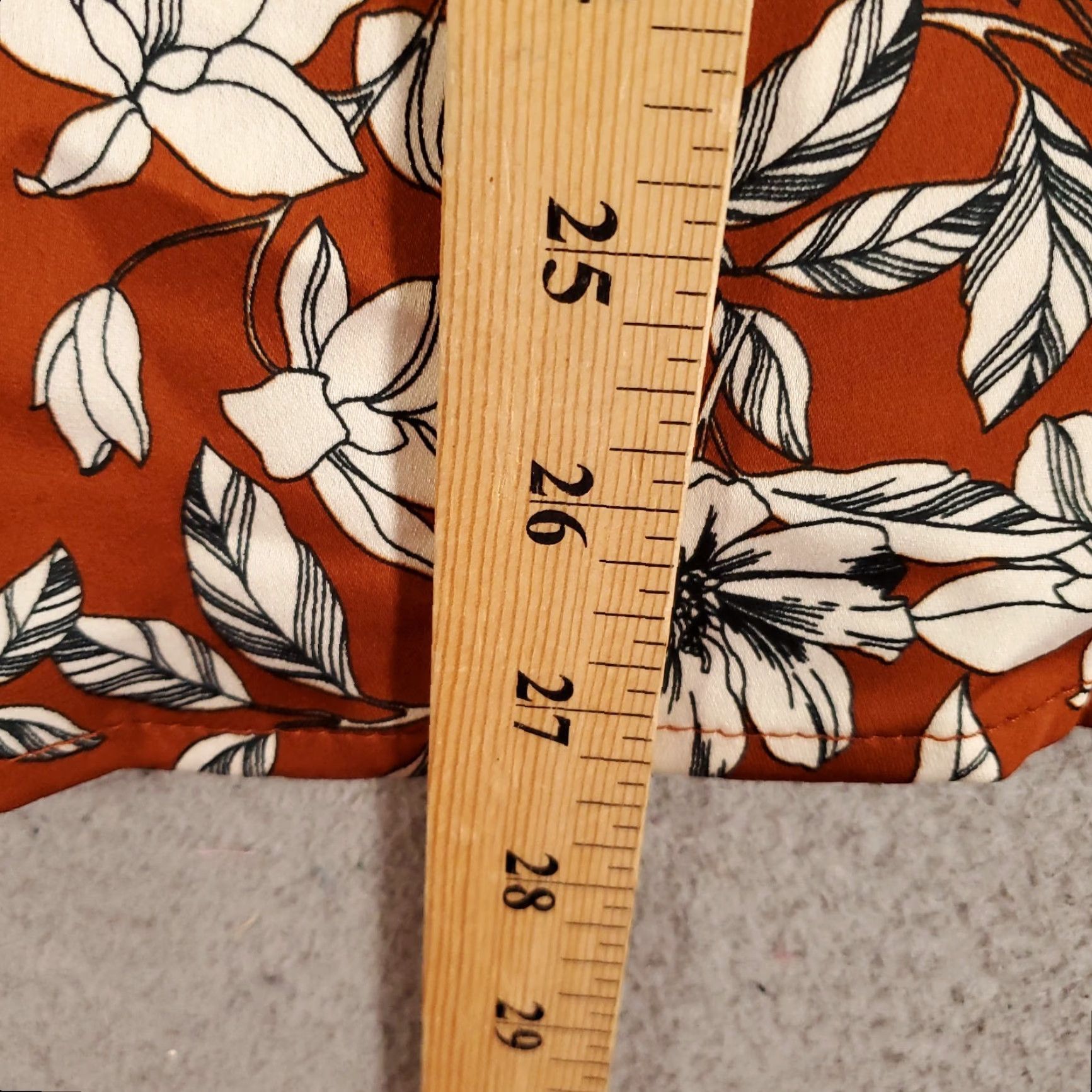 La Ligne La Ligne Top Womens Large Brown Floral Button Up Front Shirt Size L / US 10 / IT 46 - 4 Thumbnail
