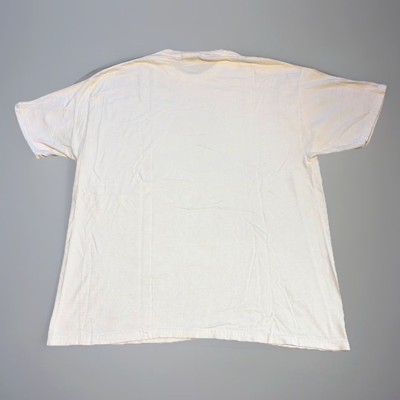 Hanes VINTAGE Dale Earnhardt NASCAR Racing Portrait White T-Shirt XL Mens Hanes Regular Size XL White Portrait NASCAR Vintage Mens Shirt Size US XL / EU 56 / 4 - 2 Thumbnail