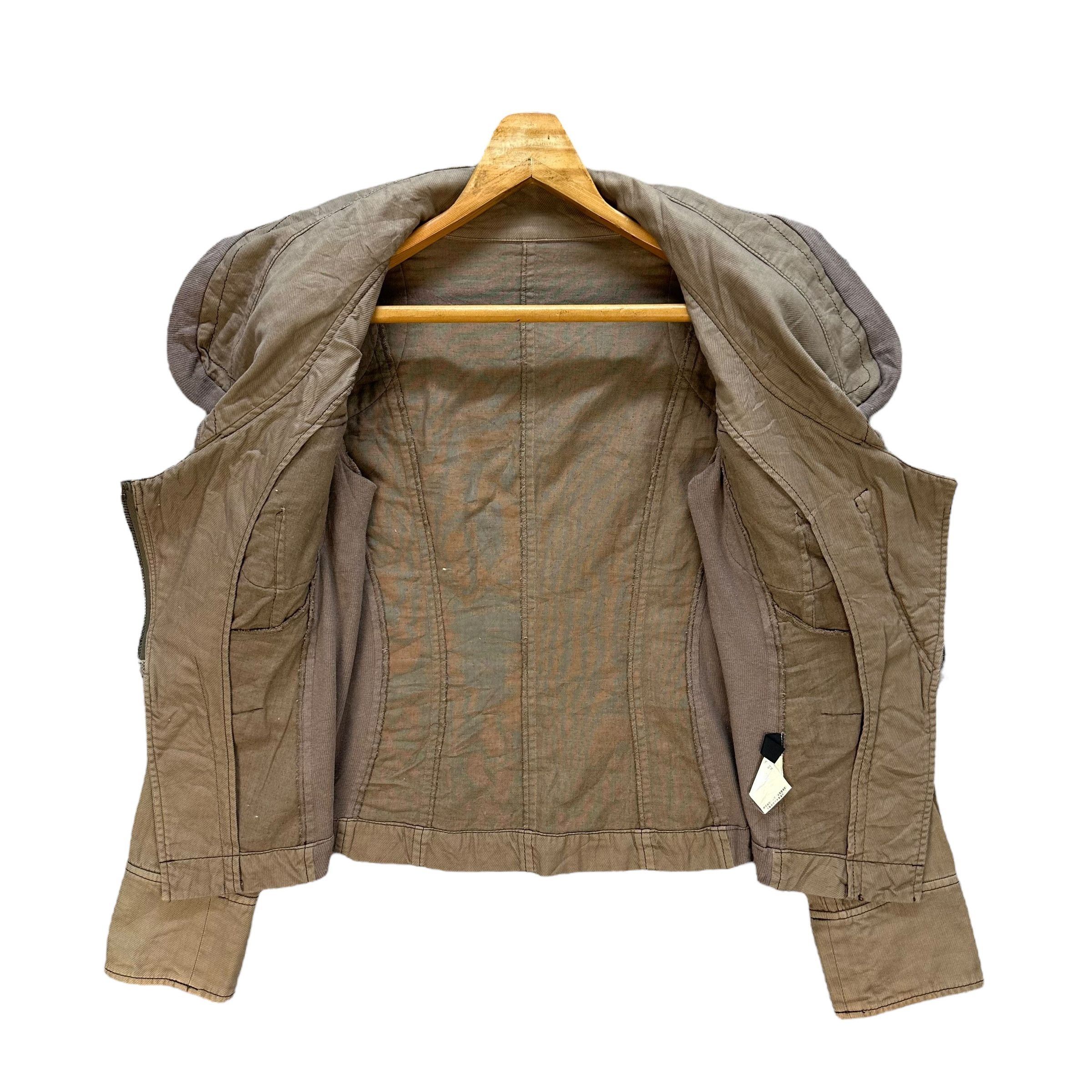 Japanese Brand LUXXM Made in Japan Bondage Asymmetrical Jacket #A55-1270 Size S / US 4 / IT 40 - 8 Thumbnail